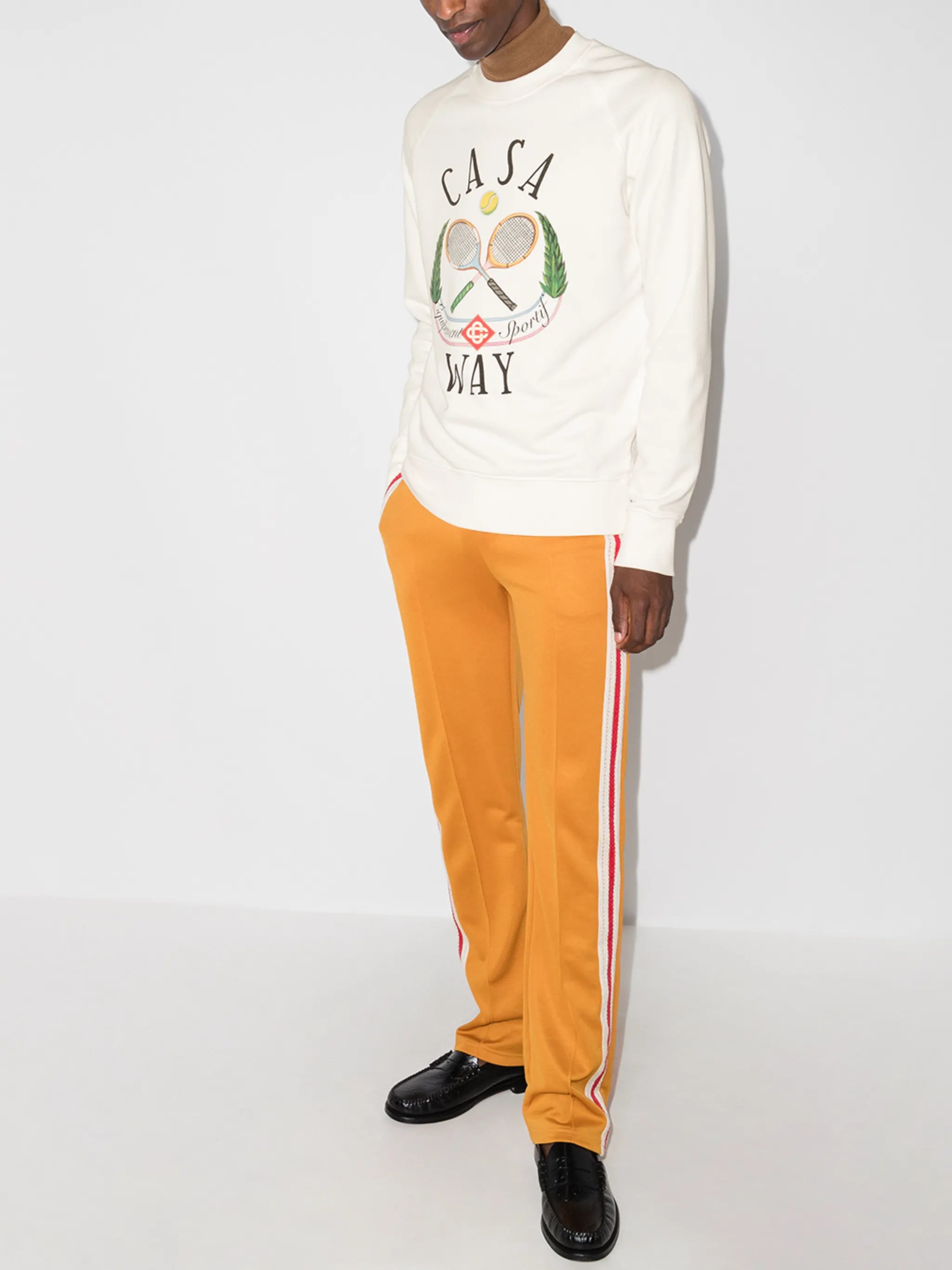 Tennis Club print sweatshirt