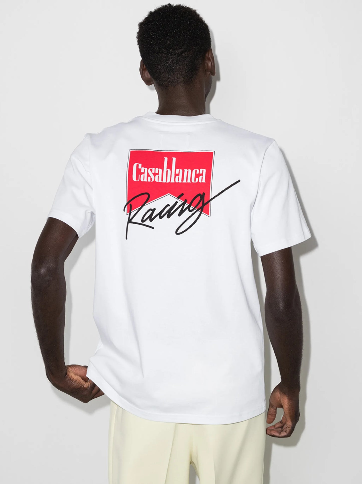logo-print cotton T-shirt