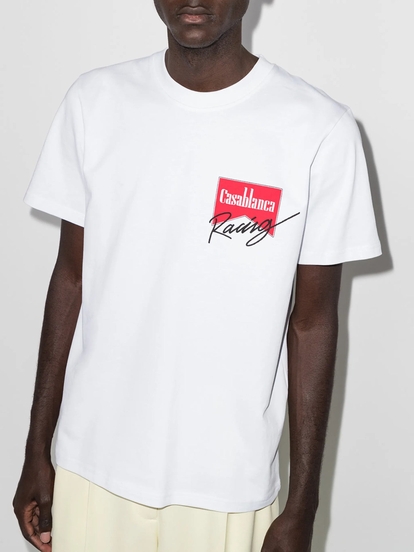 logo-print cotton T-shirt