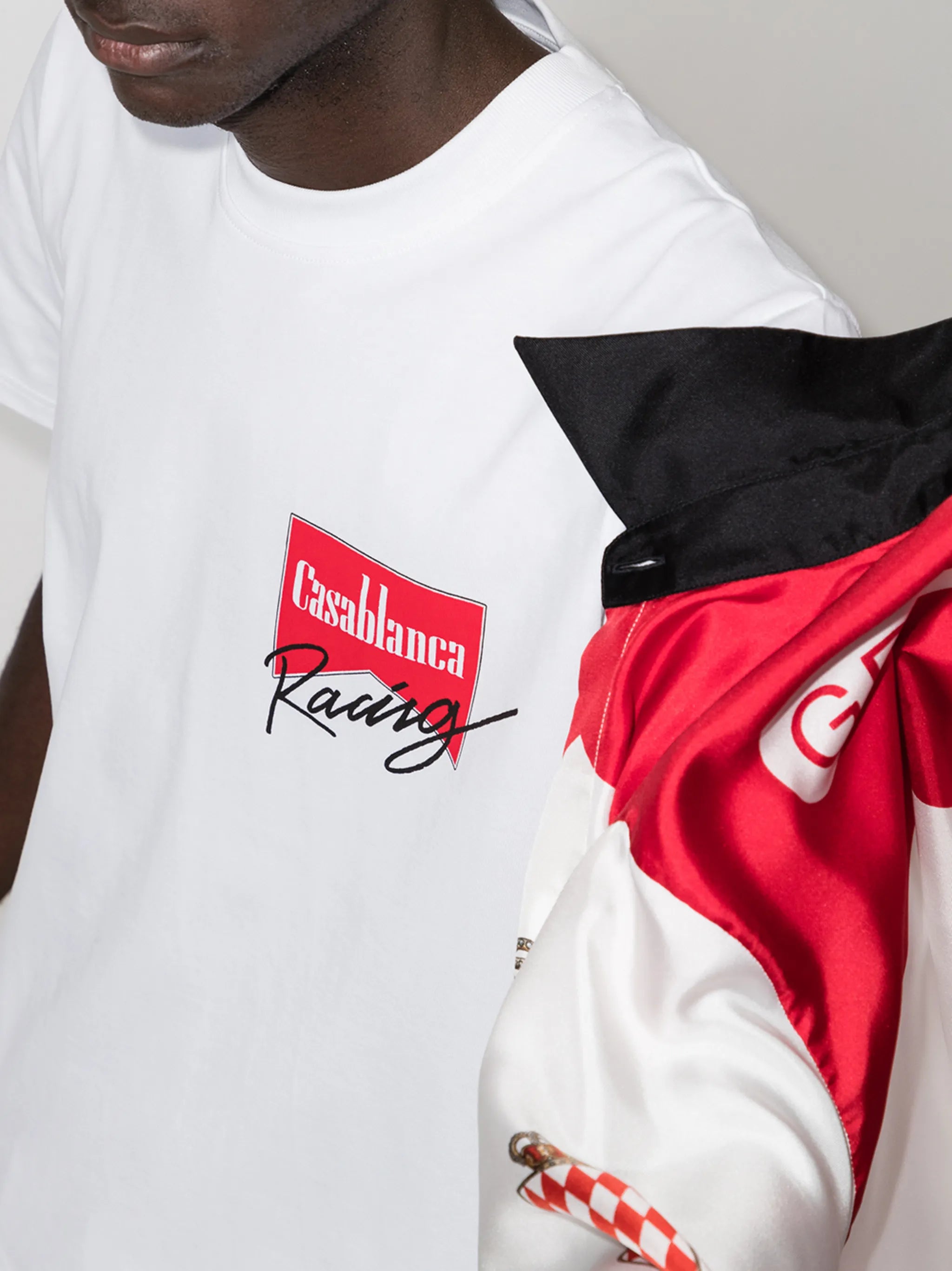 logo-print cotton T-shirt