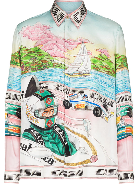 Art of Racing print shirt