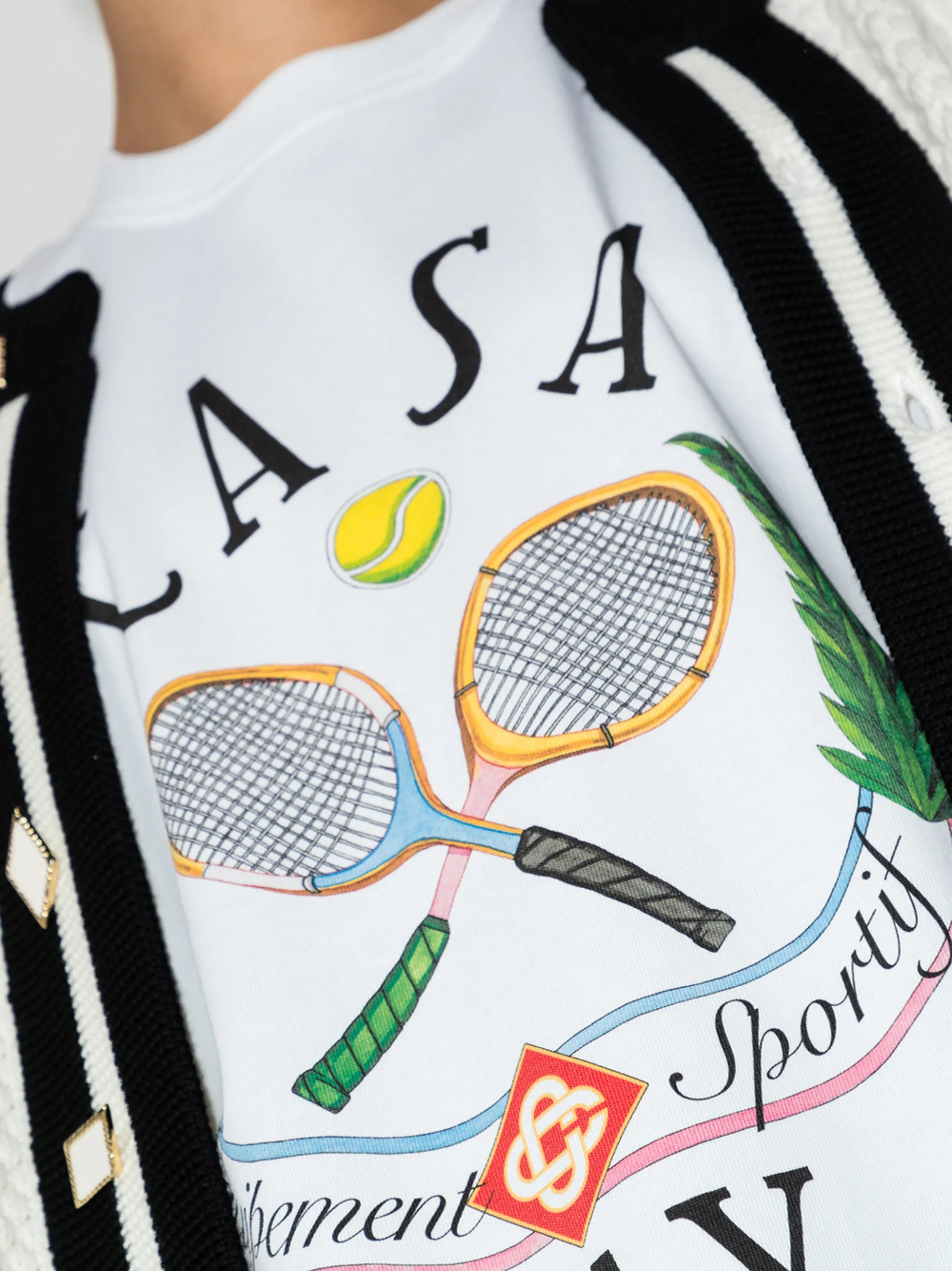 Tennis Club cotton T-shirt