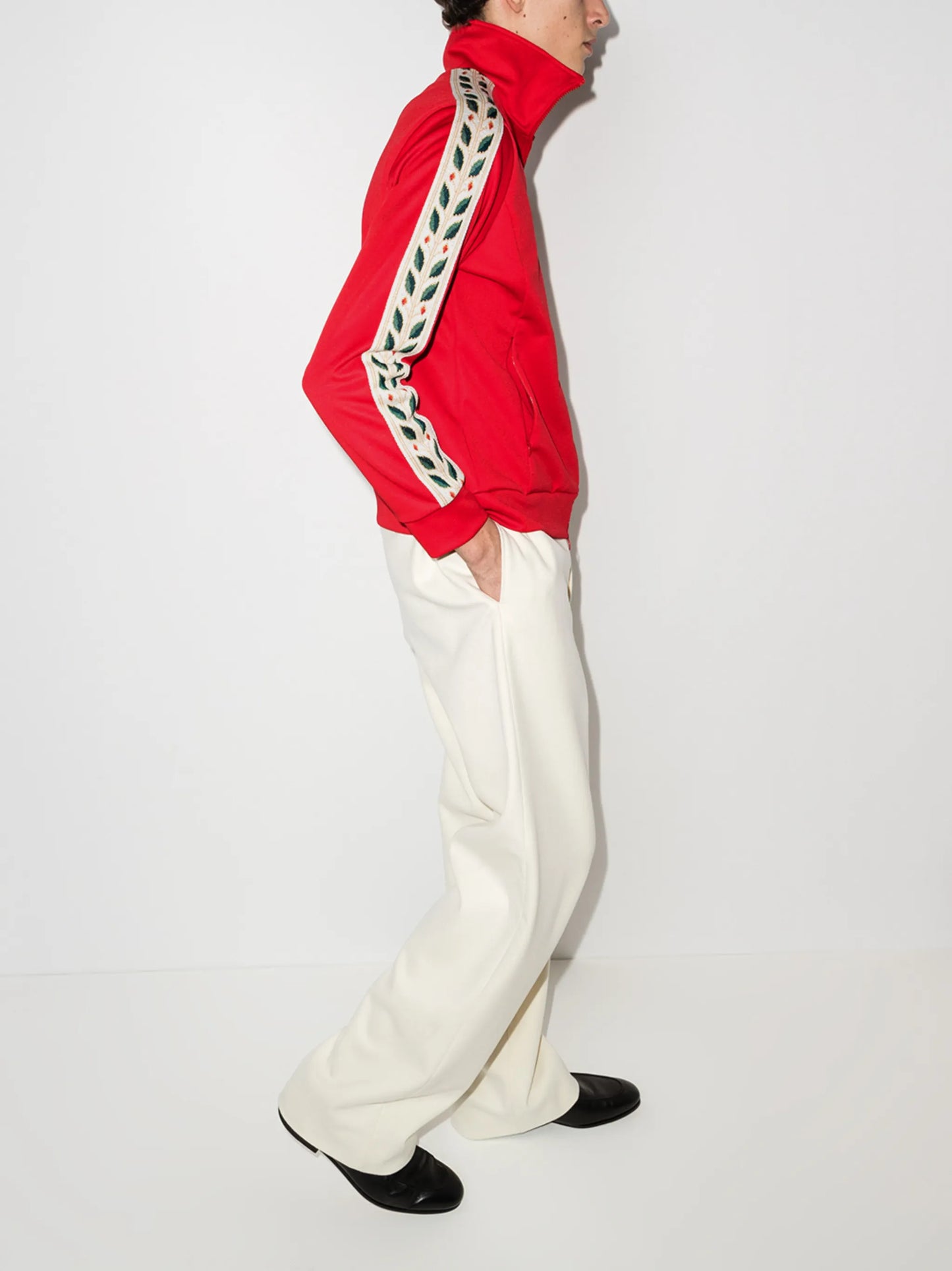 Laurel taped zip-up jacket