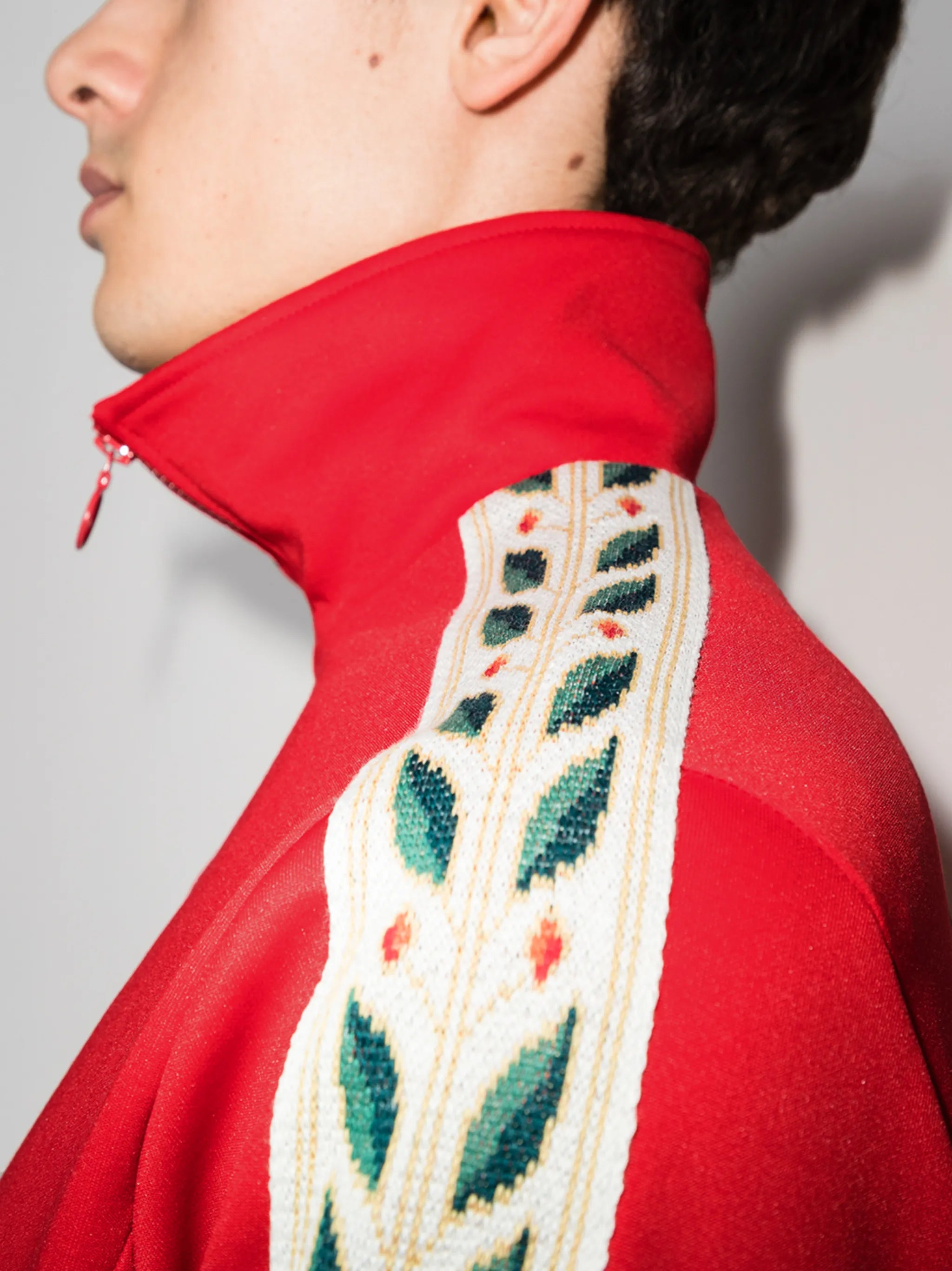 Laurel taped zip-up jacket