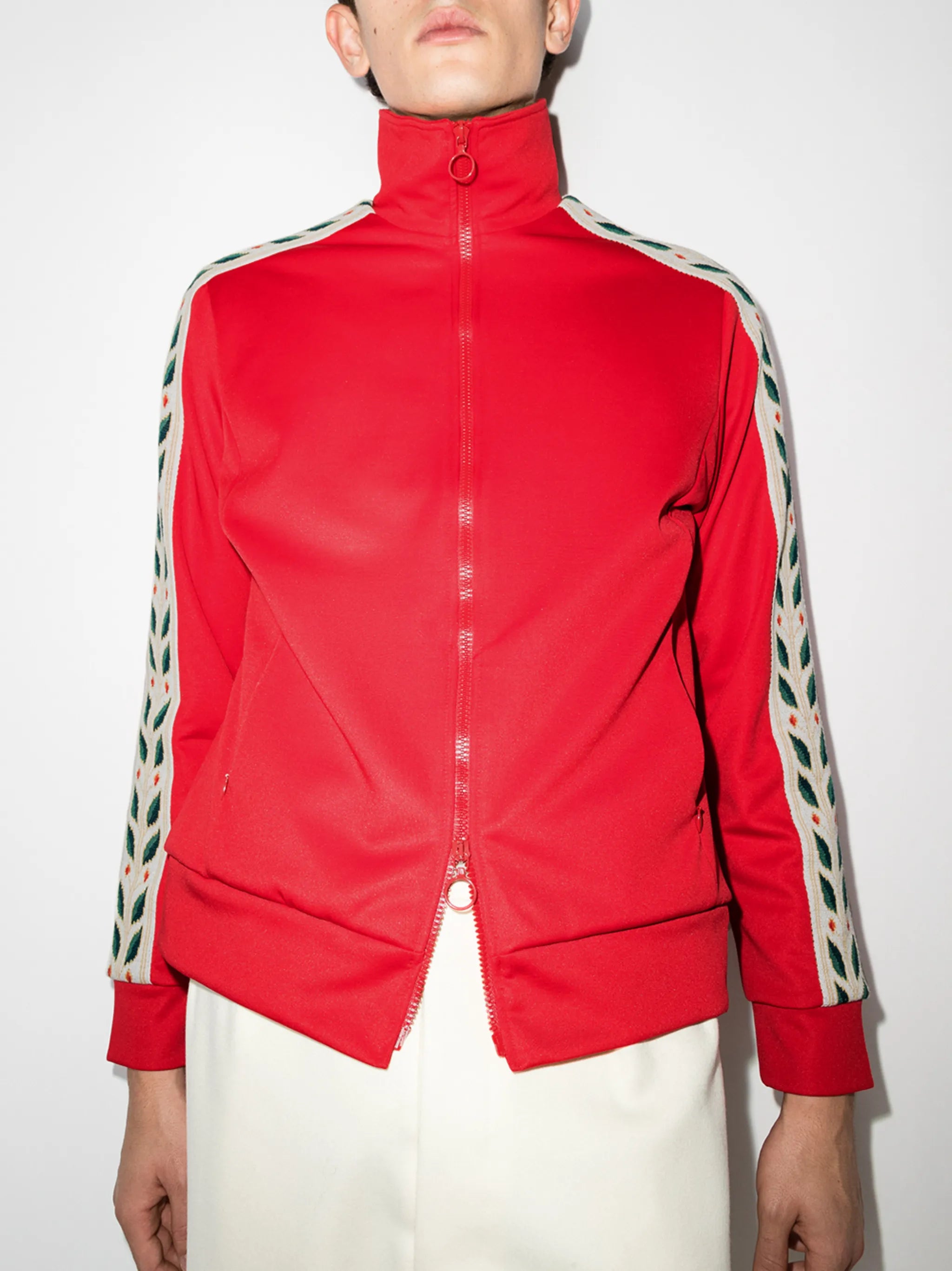 Laurel taped zip-up jacket