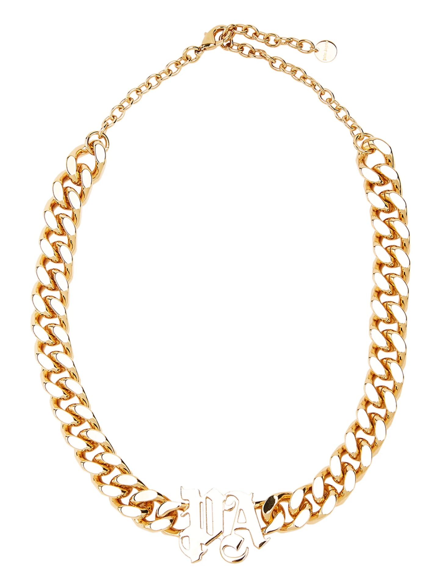 logo chain necklace