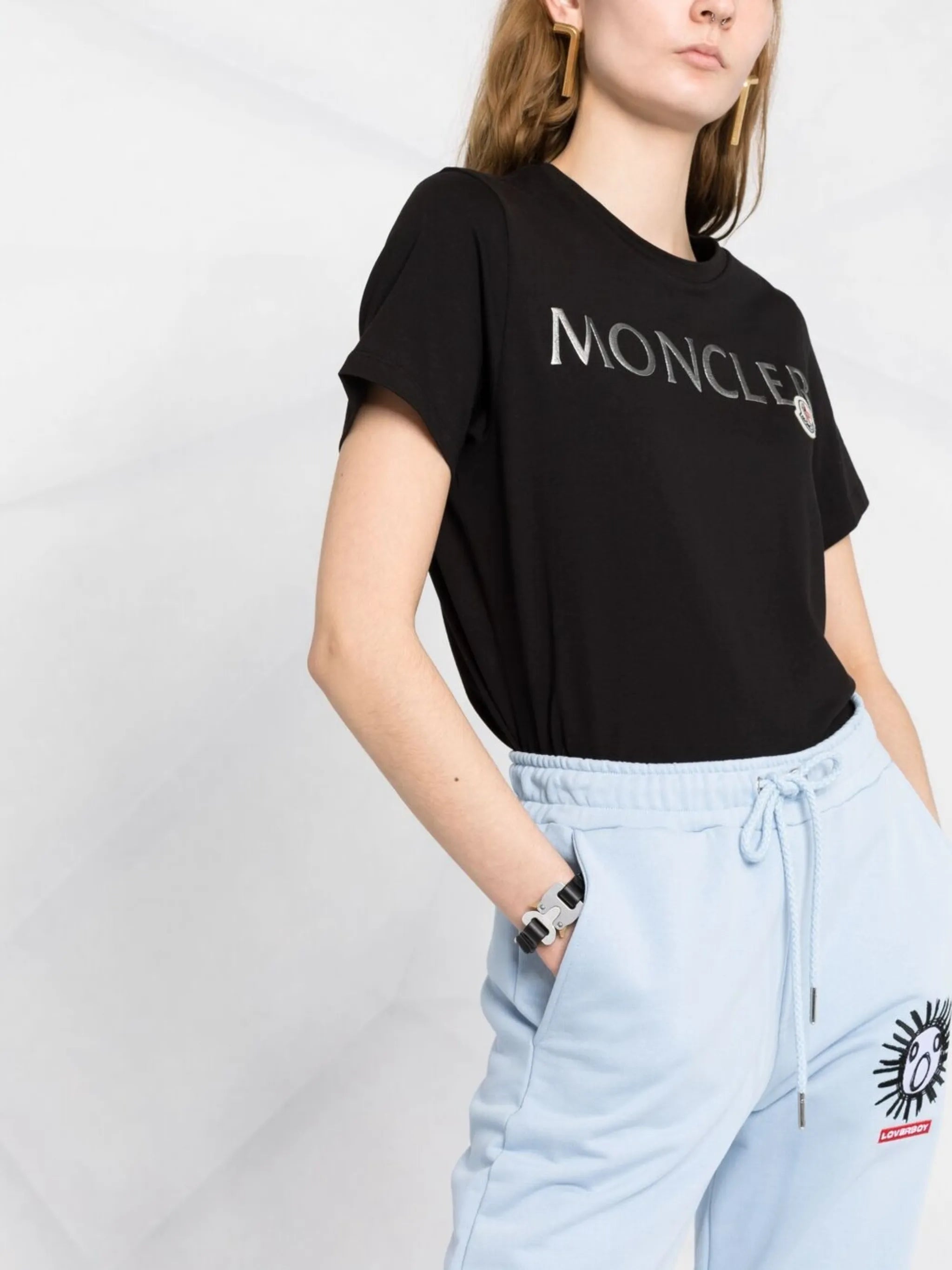 logo lettering T-shirt