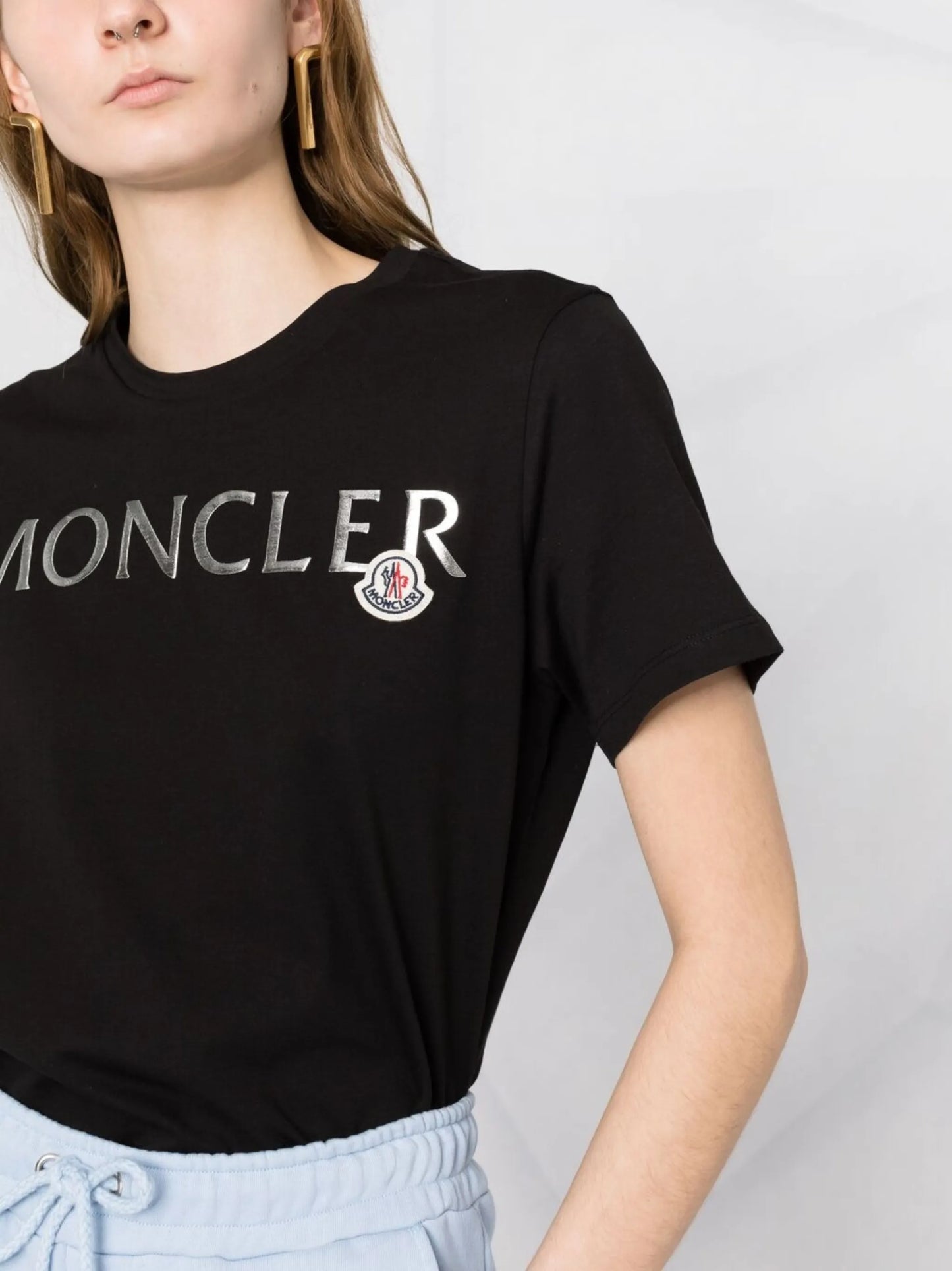 logo lettering T-shirt
