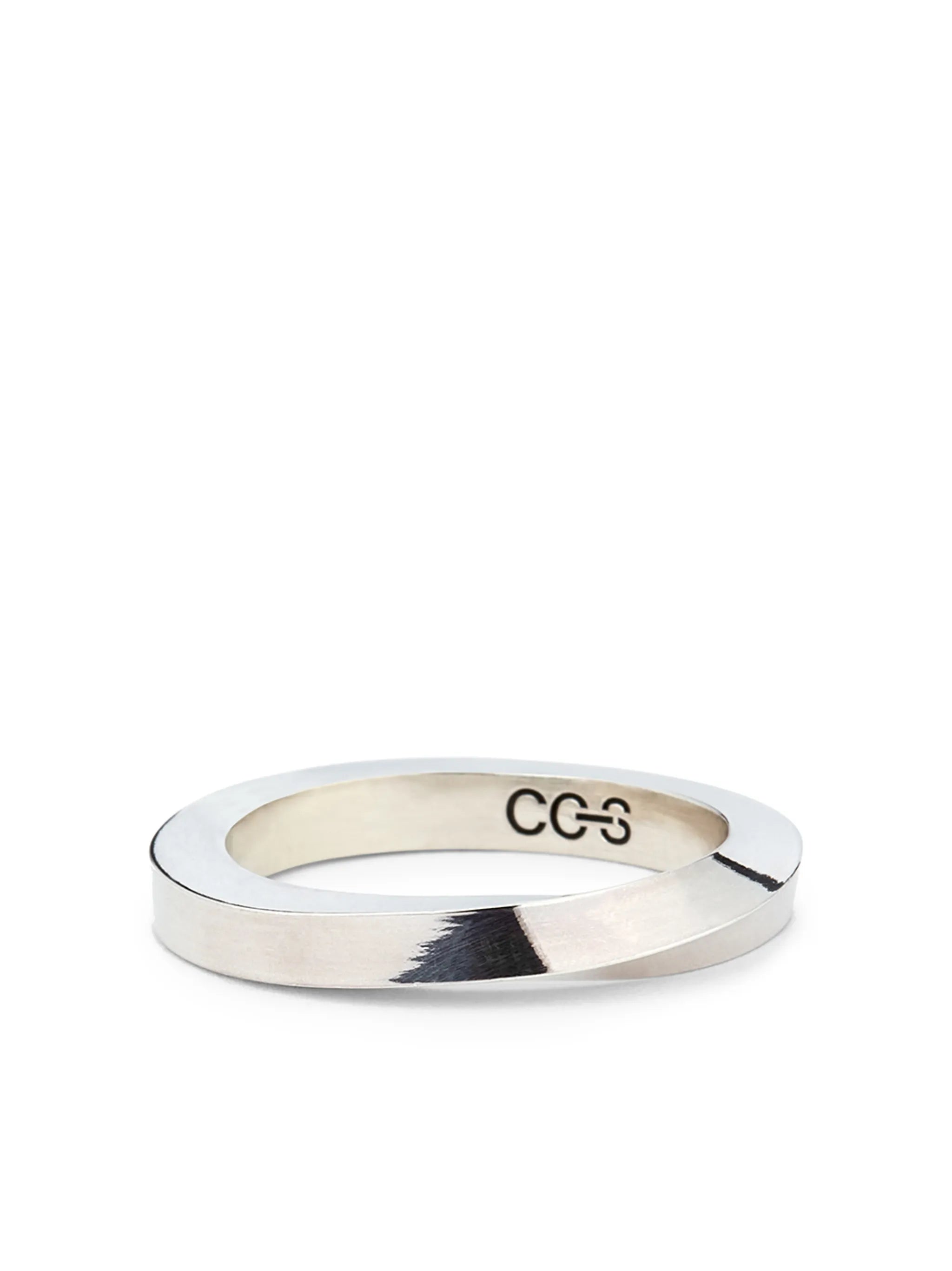 square wire twisted ring