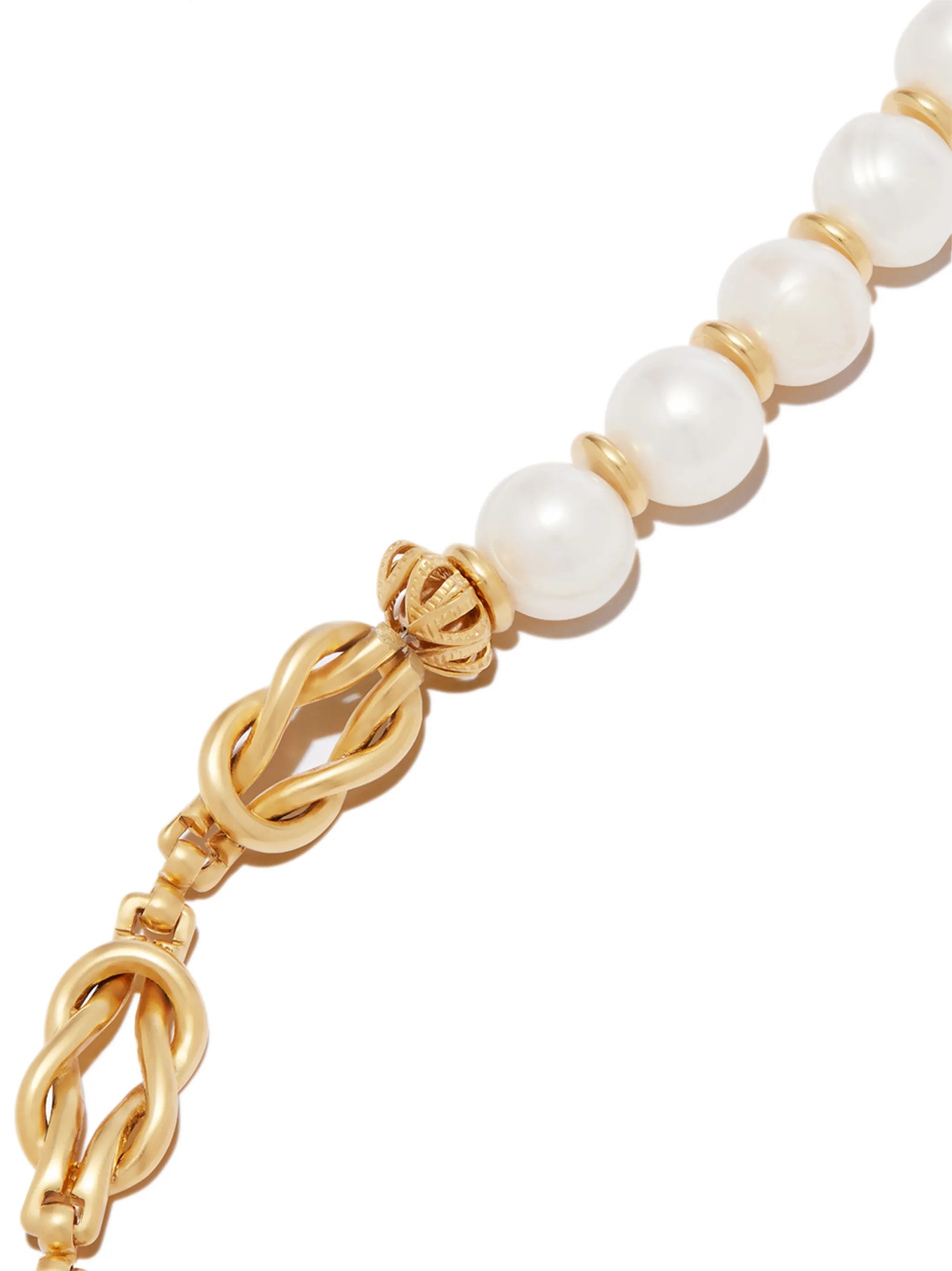 Spencer chain & pearl bracelet