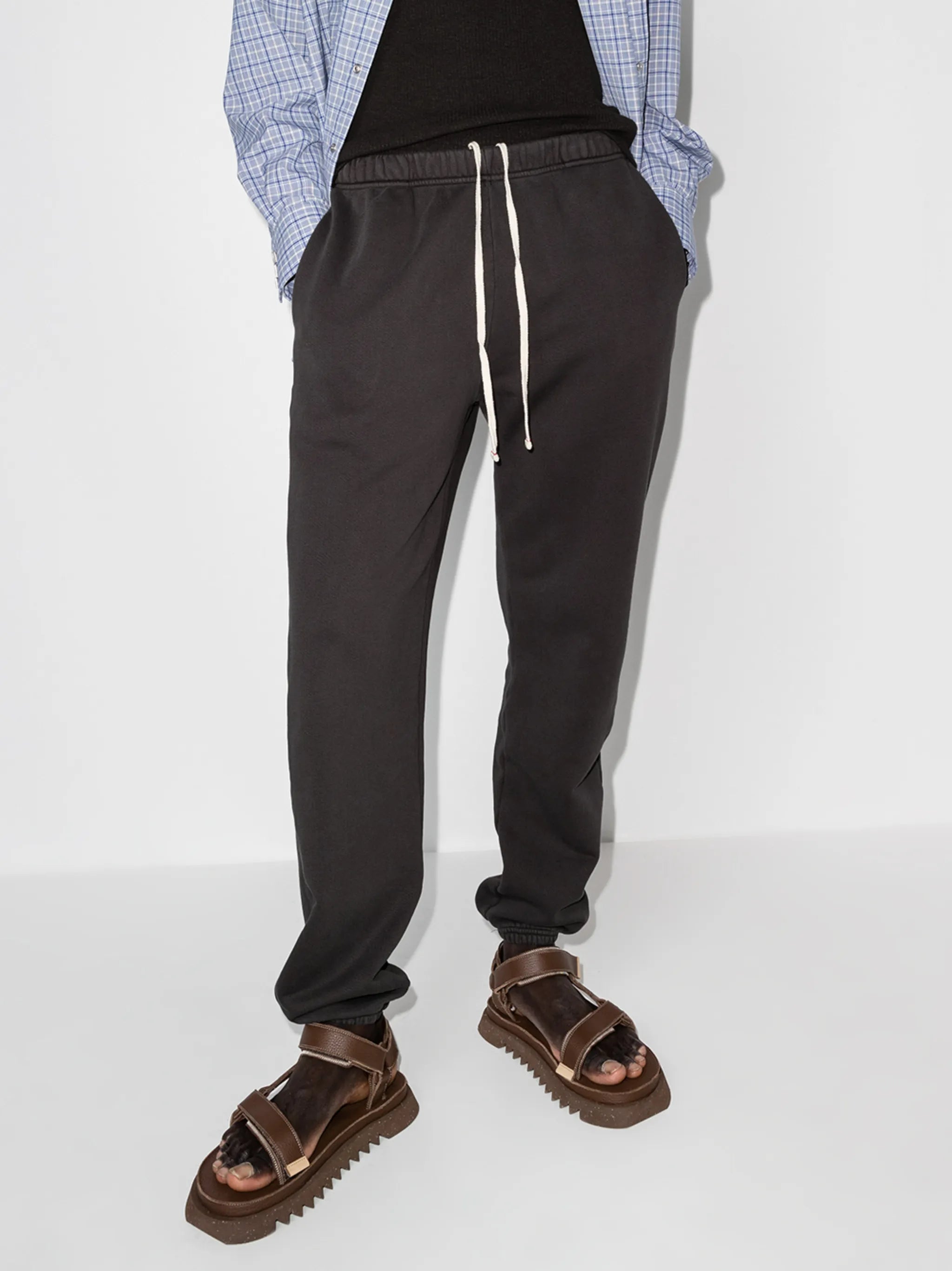 drawstring track pants