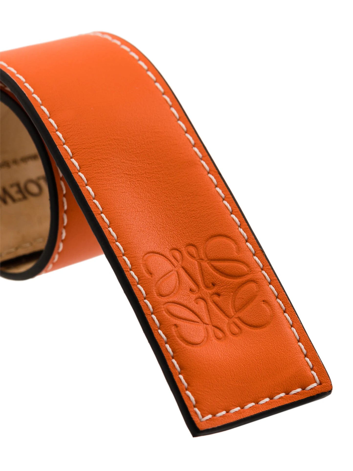 Anagram leather wrap bracelet