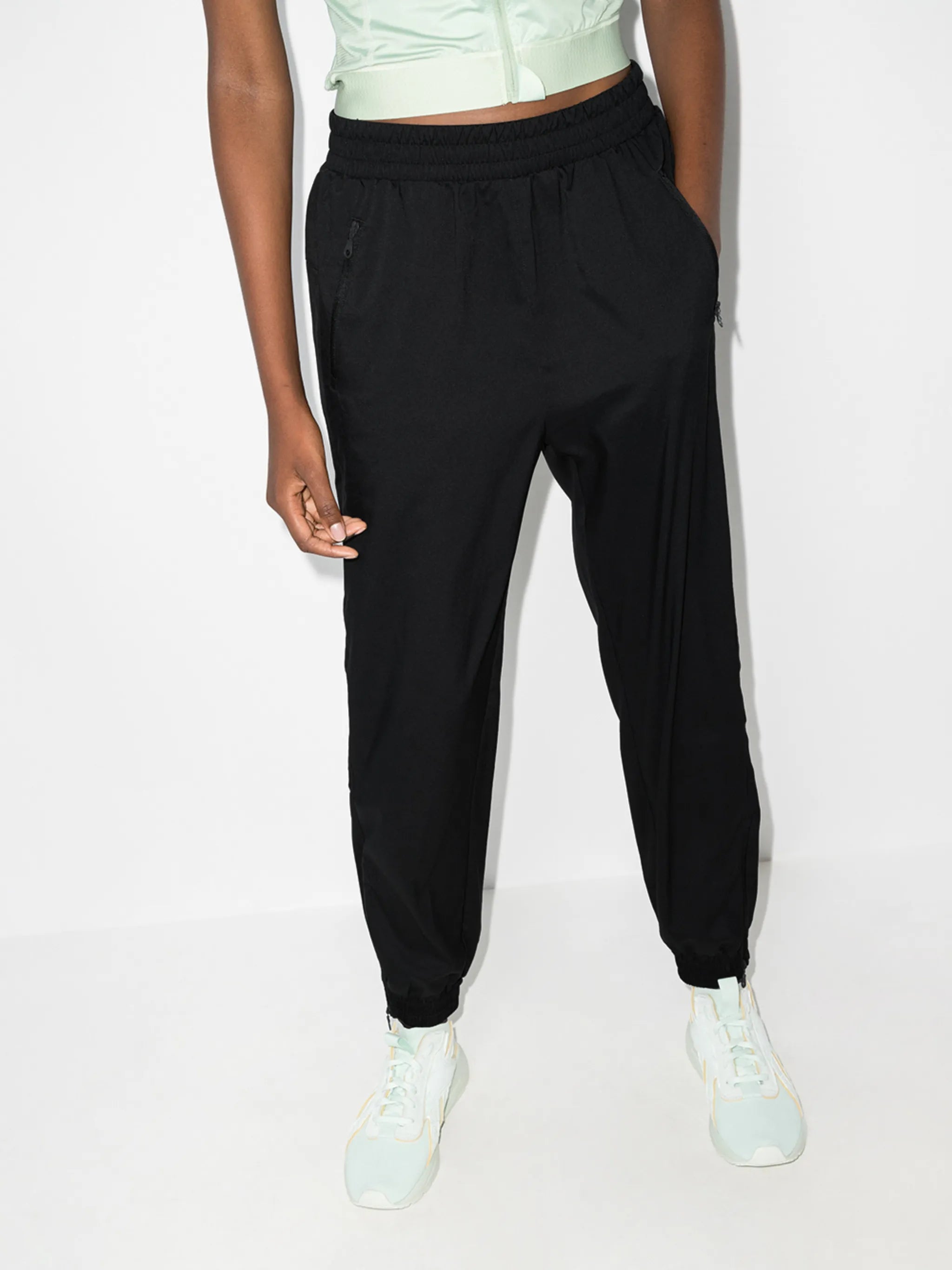Summit zip-ankle track pants