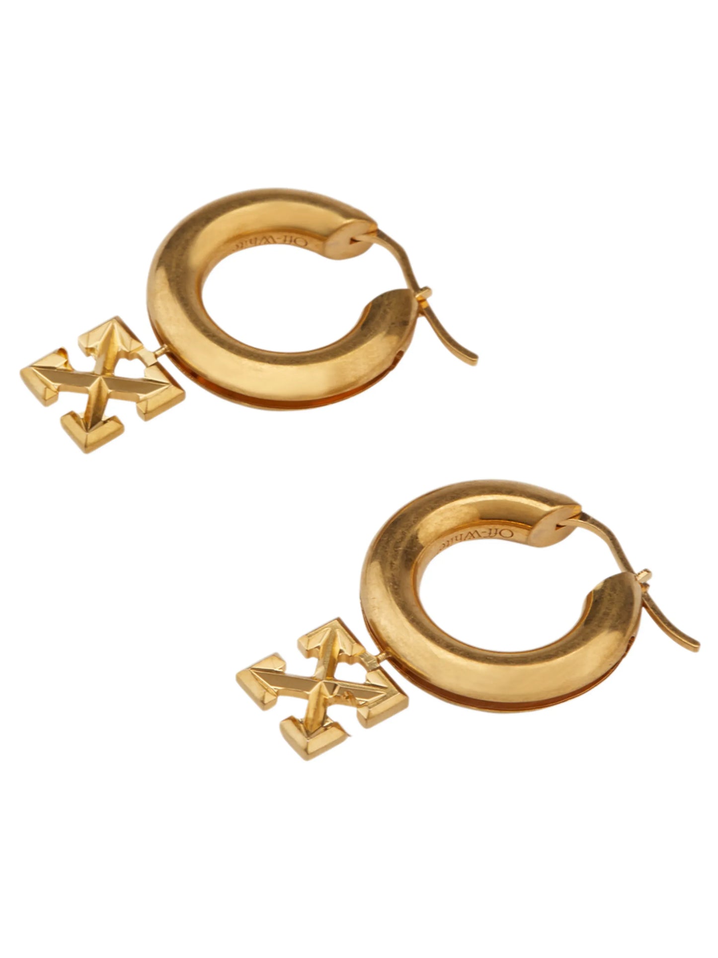 Arrow hoop earrings