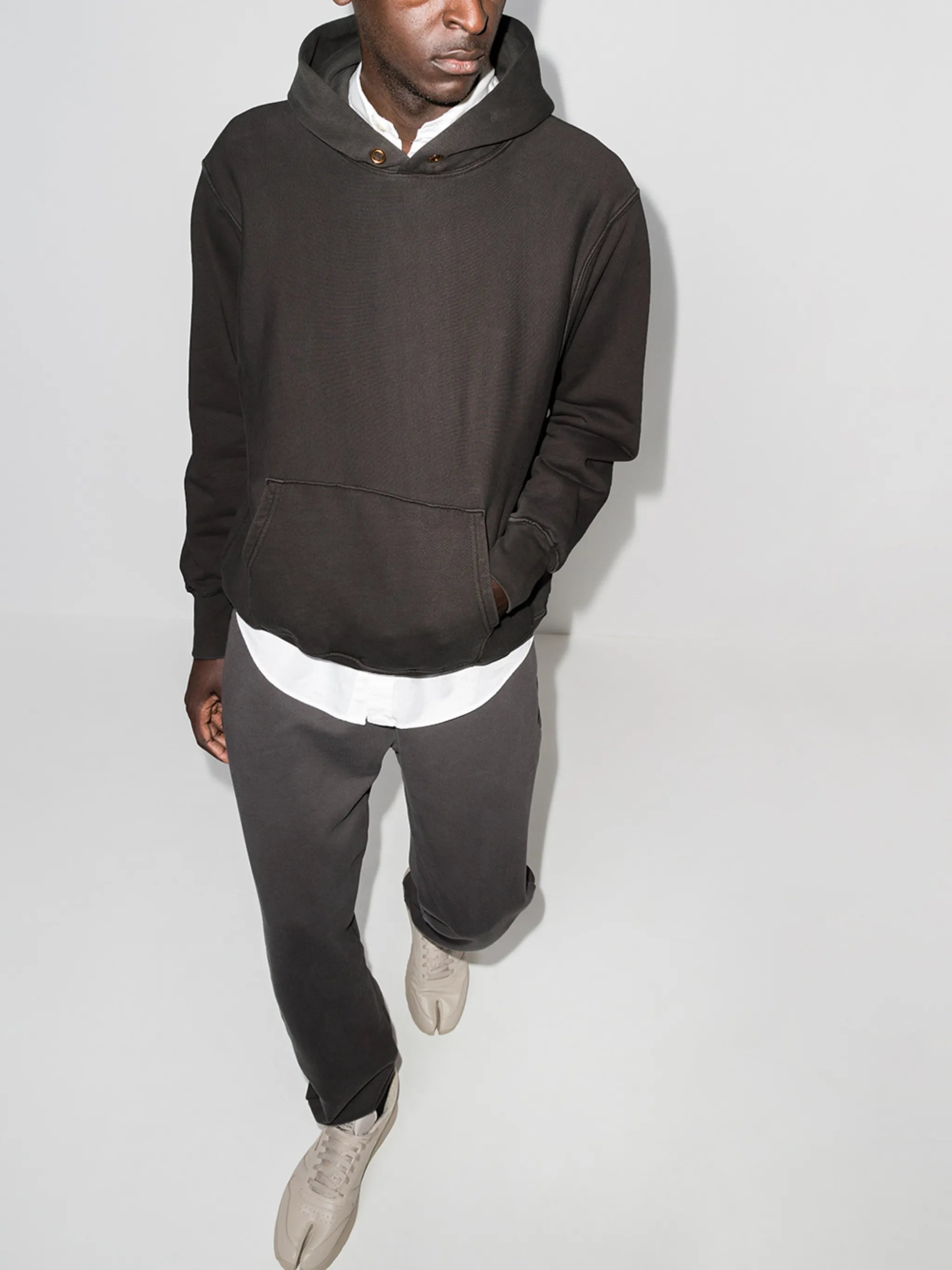 oversized hooded sweatshirt