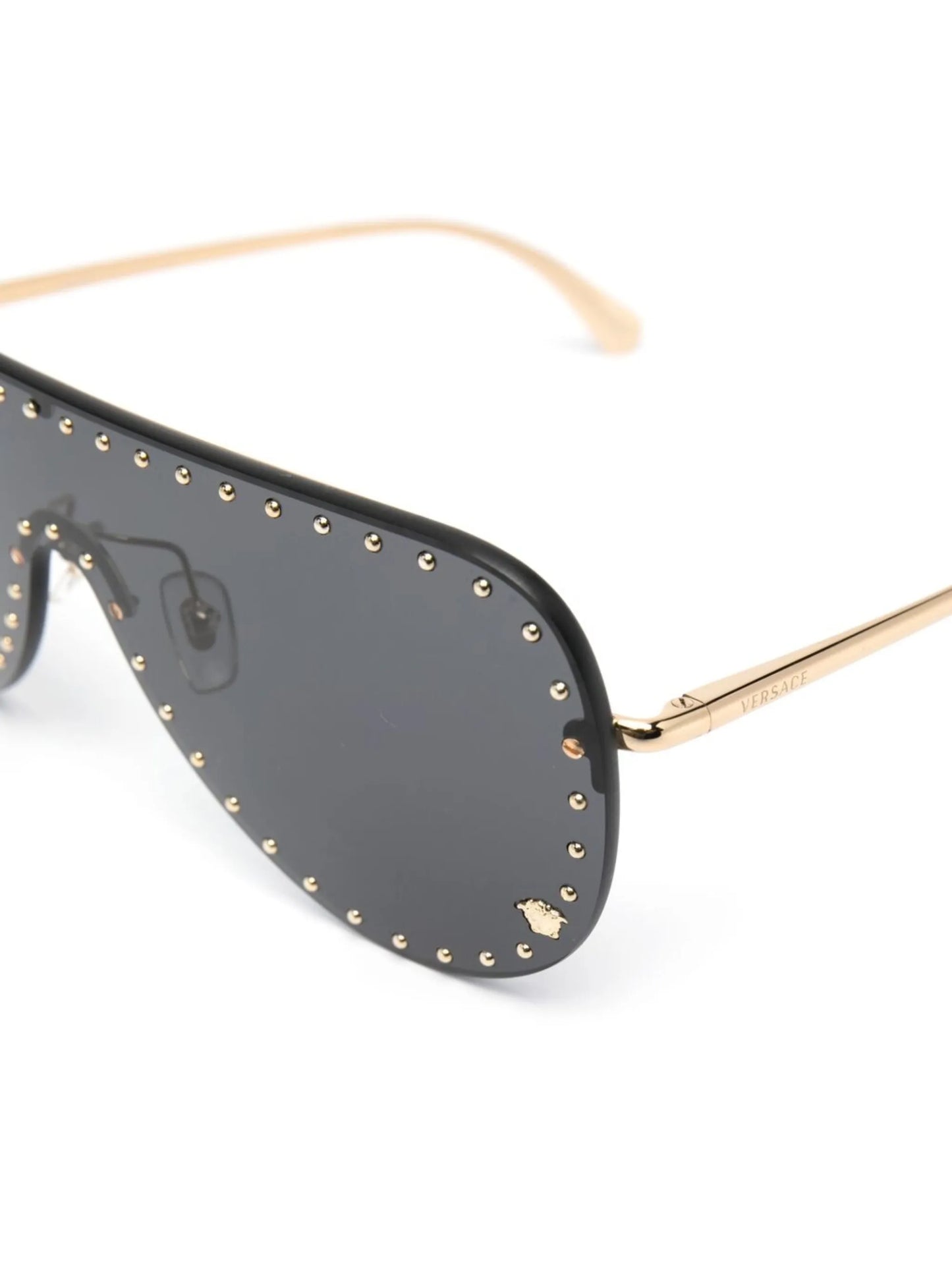 Medusa Head shield-frame sunglasses
