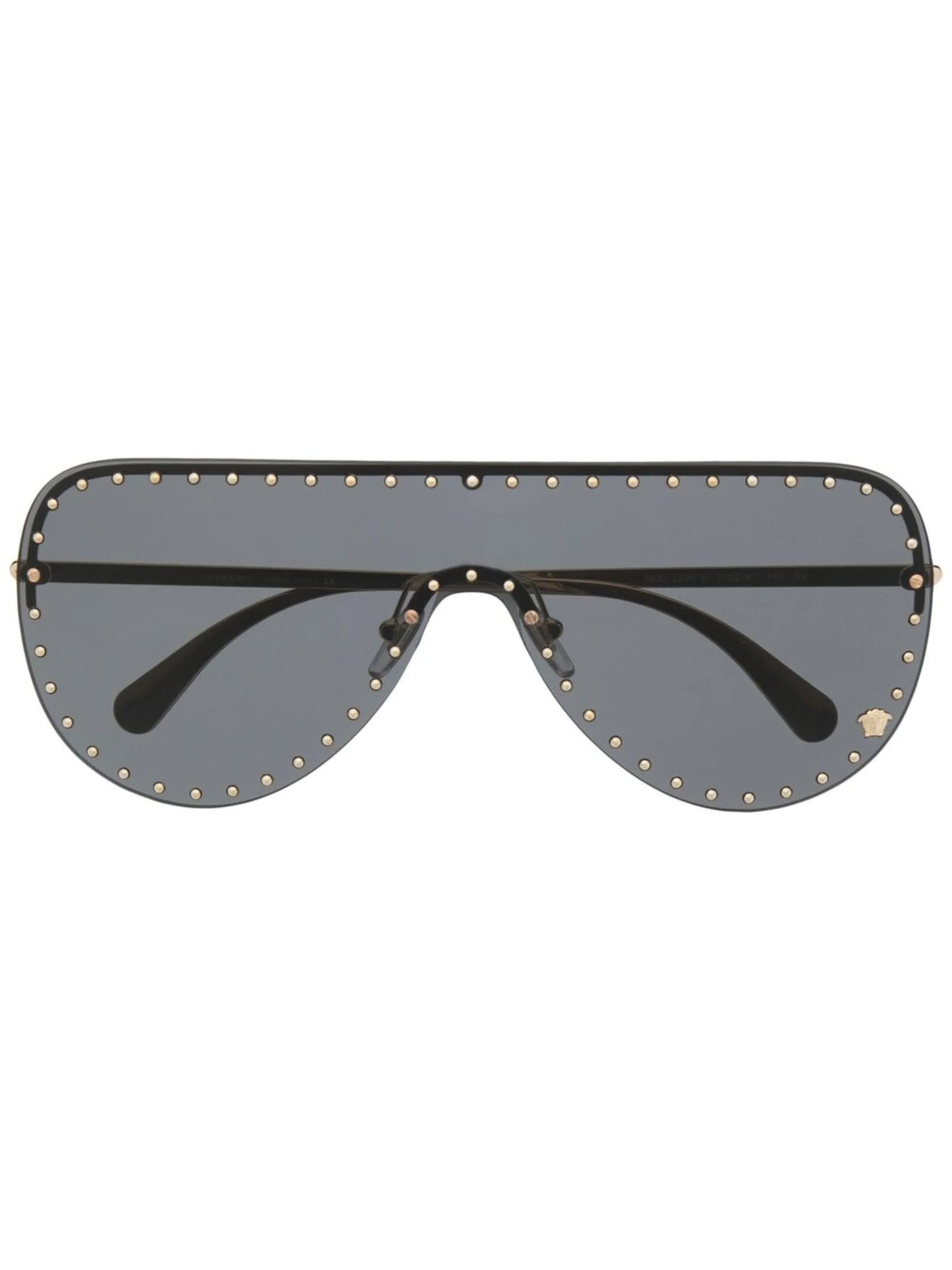 Medusa Head shield-frame sunglasses