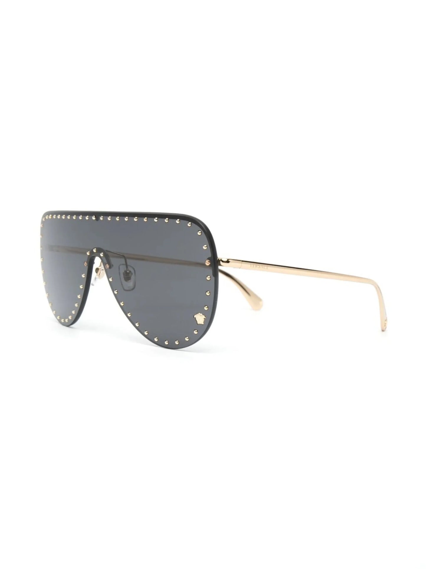 Medusa Head shield-frame sunglasses