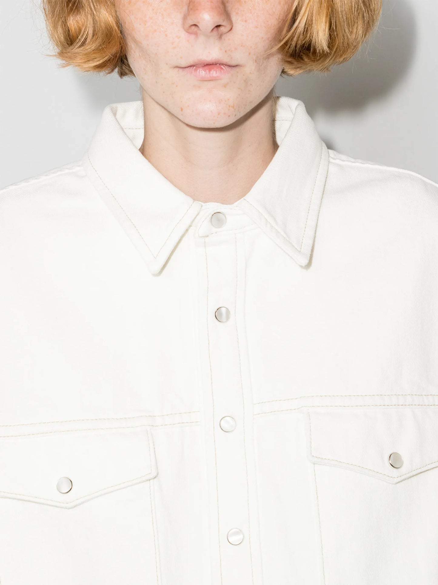 button-up denim jacket