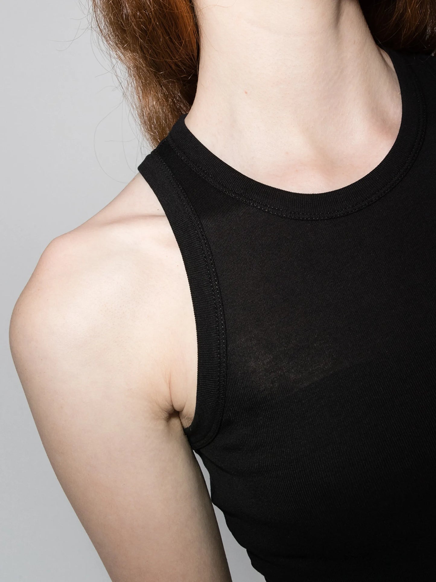 sleeveless ribbed midi dress