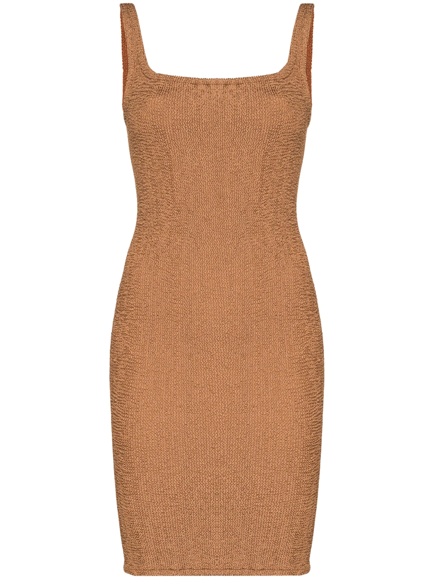 Tank square-neck mini dress