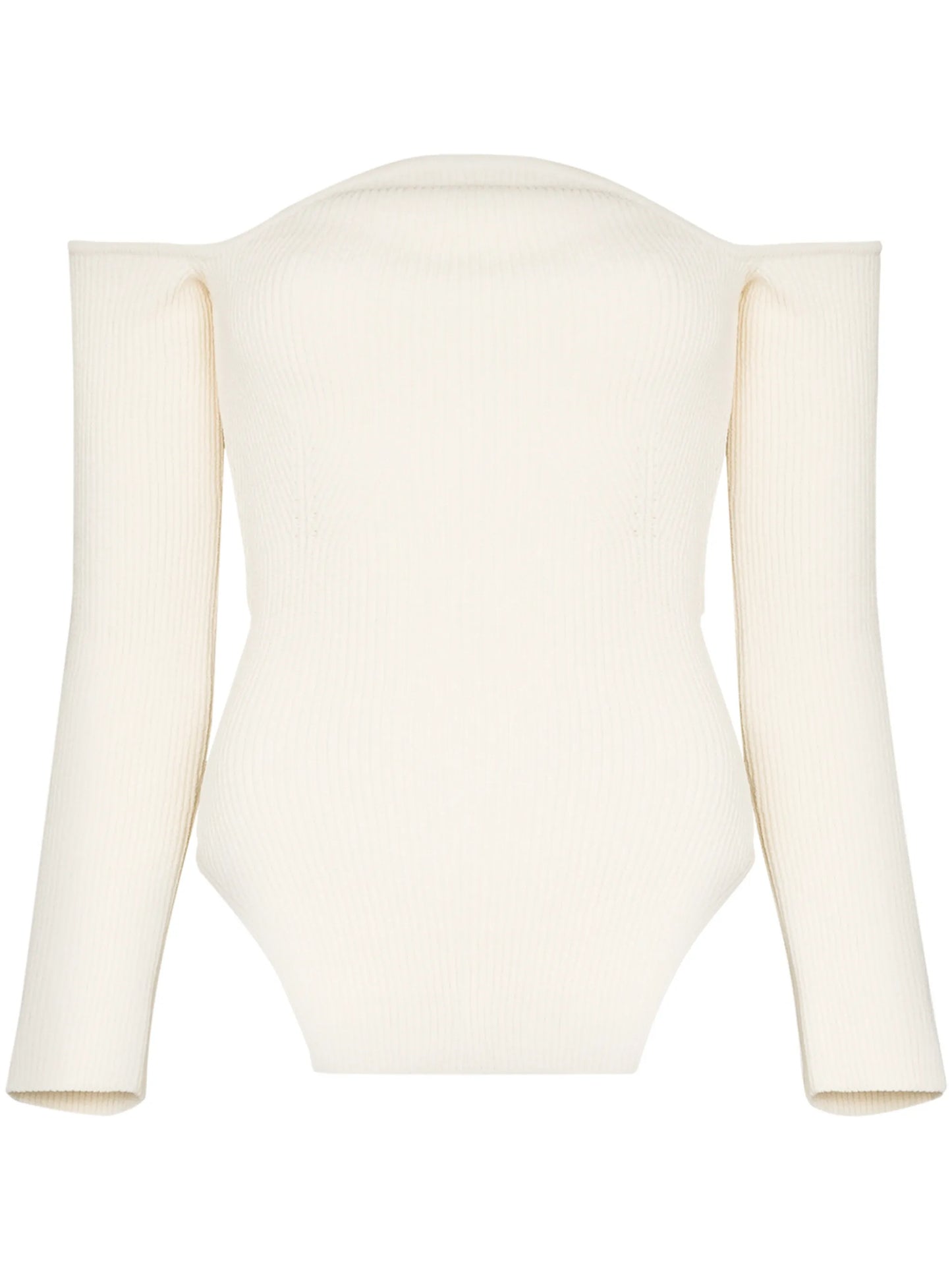 Maria off-shoulder ribbed top
