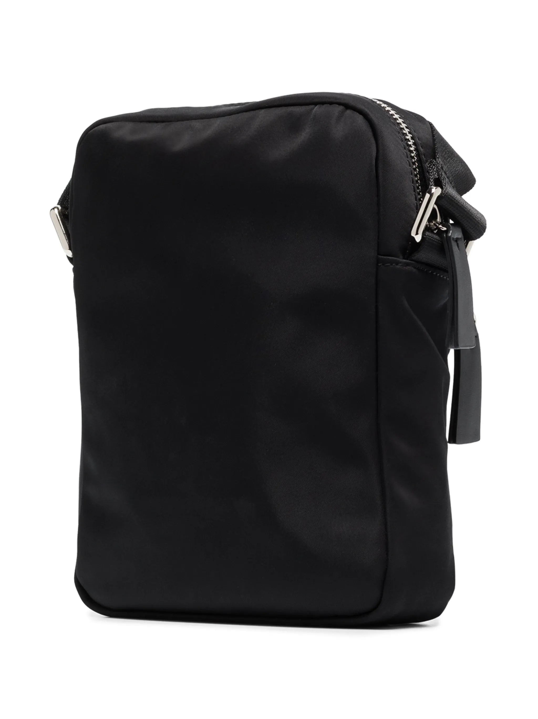 Icon-print messenger bag