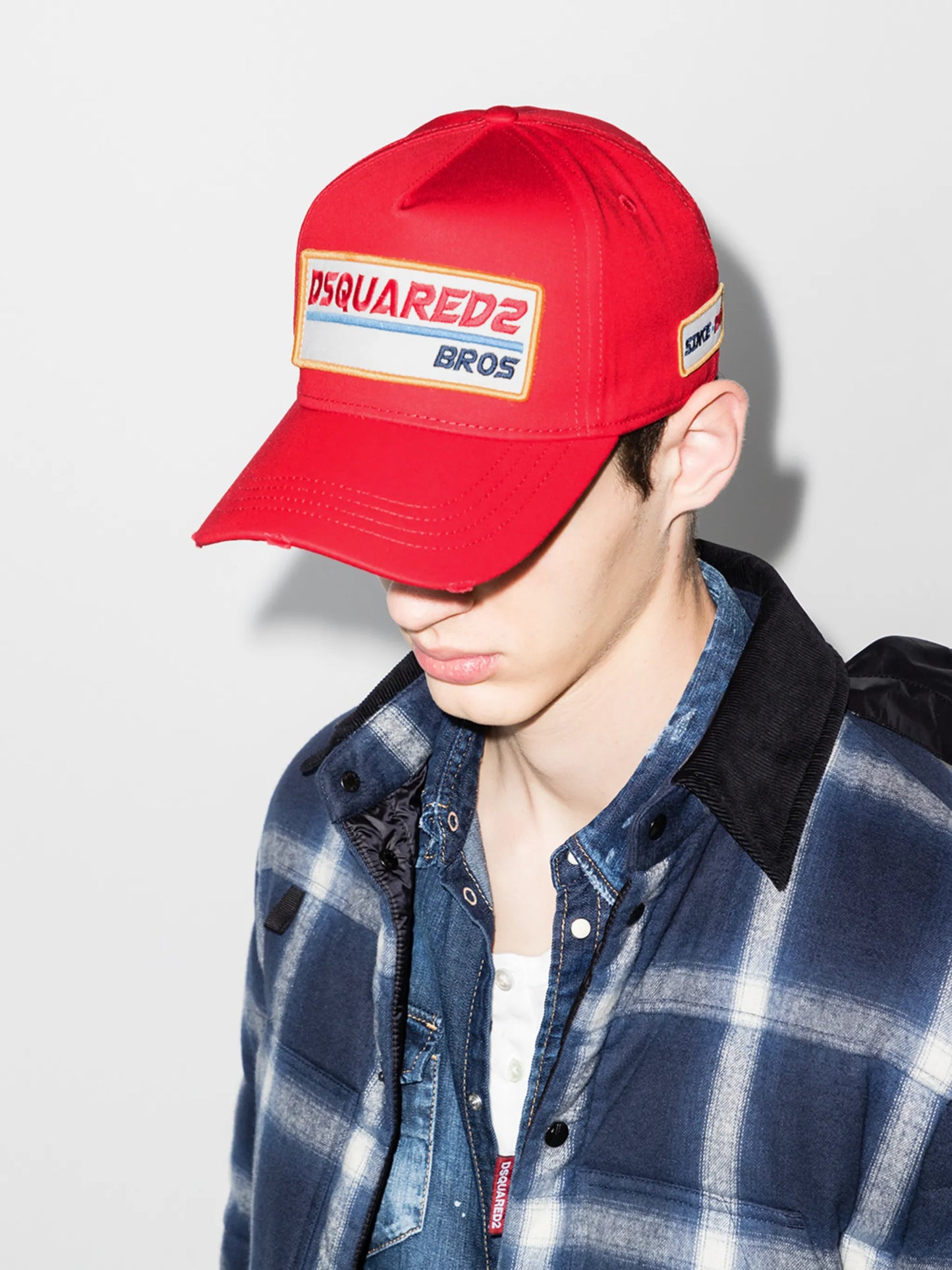 Bros logo-patch baseball cap