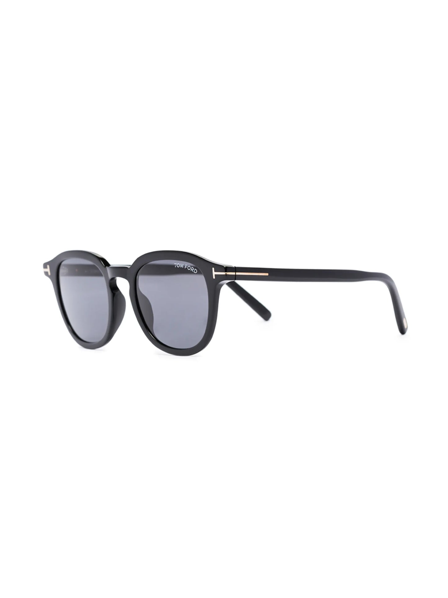 tinted pilot-frame sunglasses