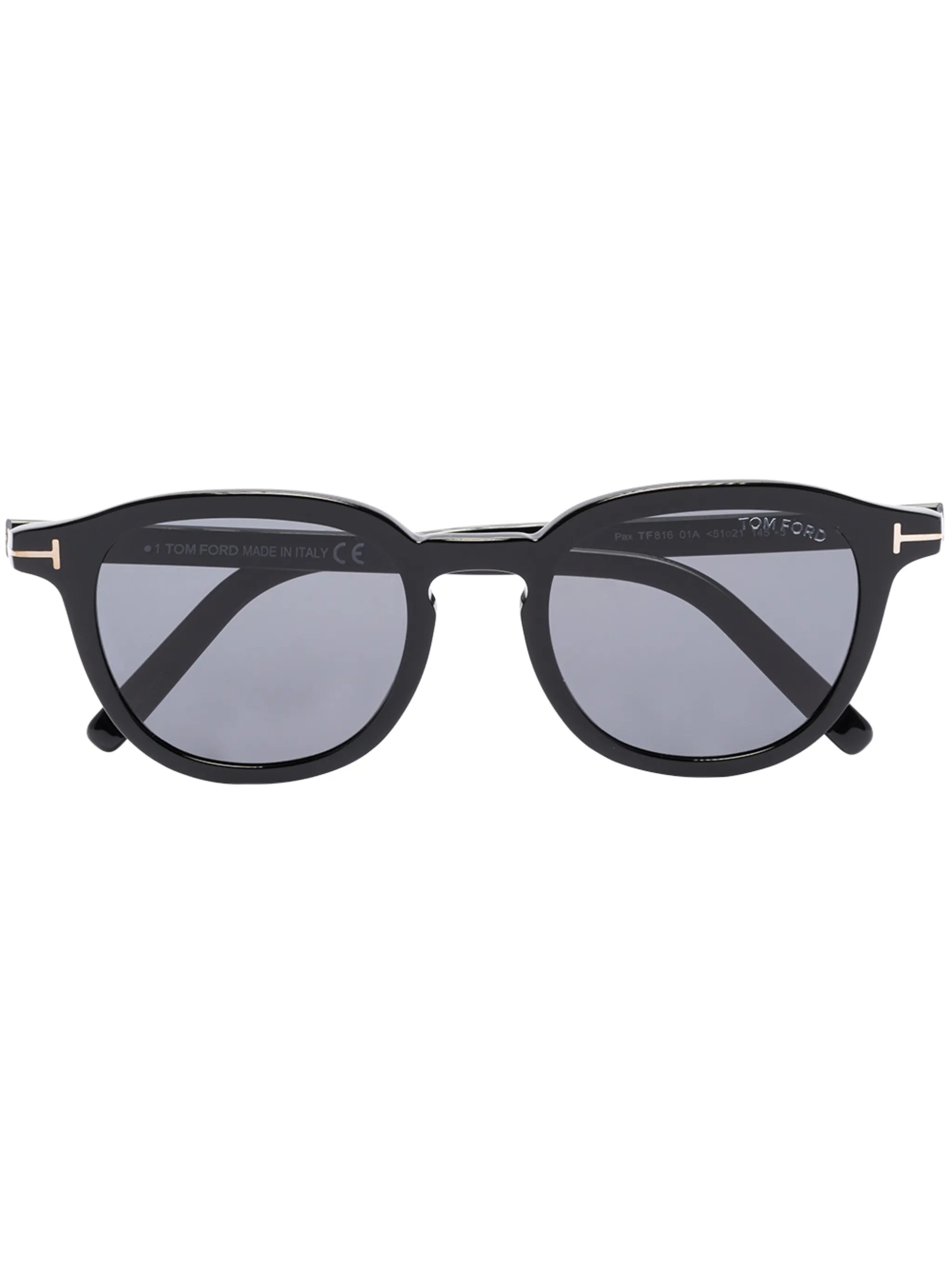 tinted pilot-frame sunglasses