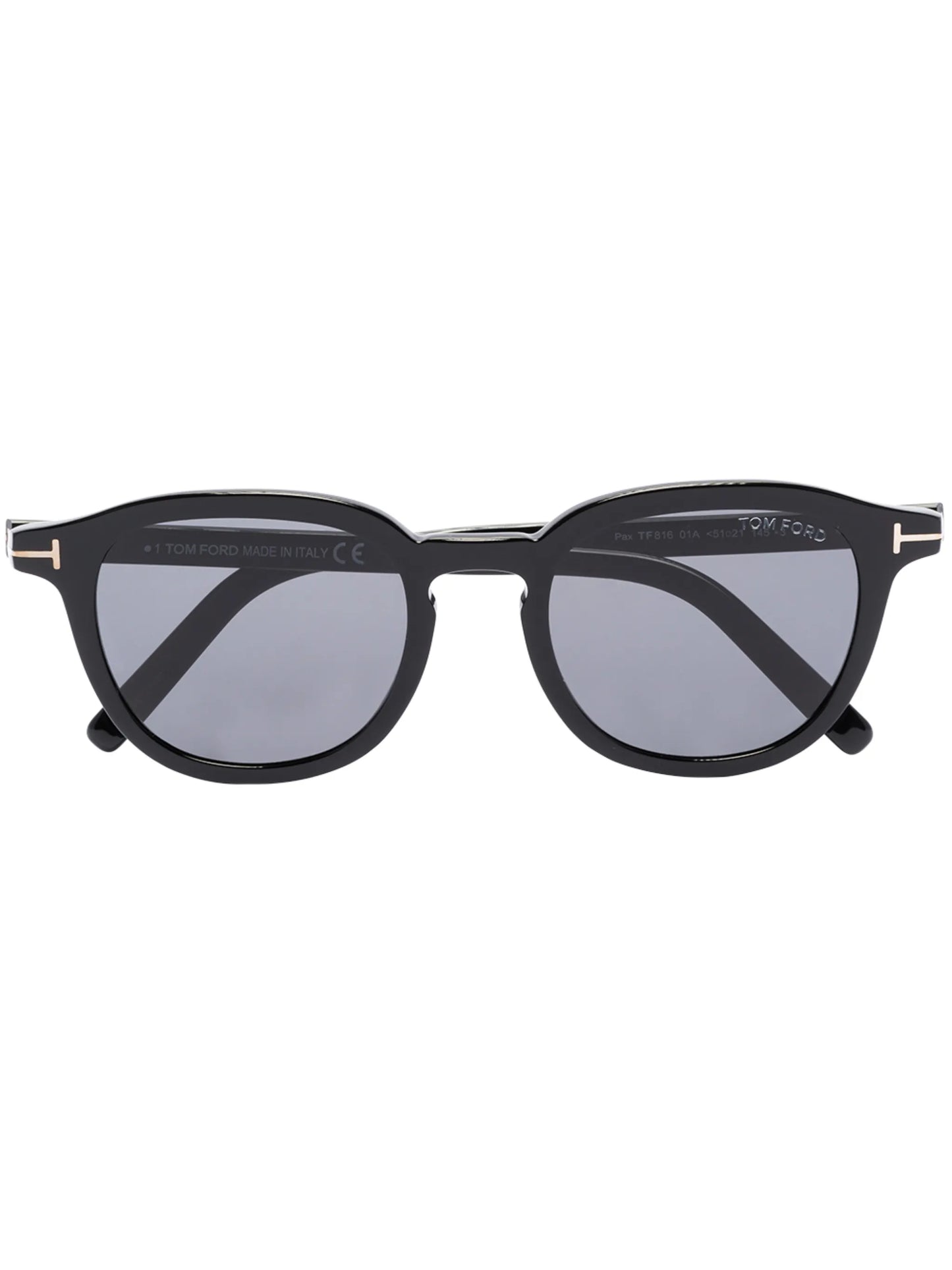tinted pilot-frame sunglasses