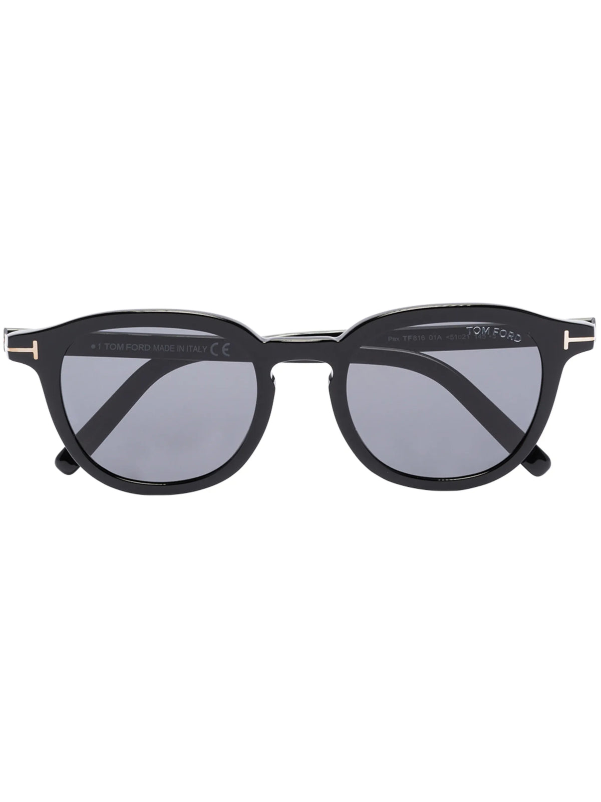tinted pilot-frame sunglasses