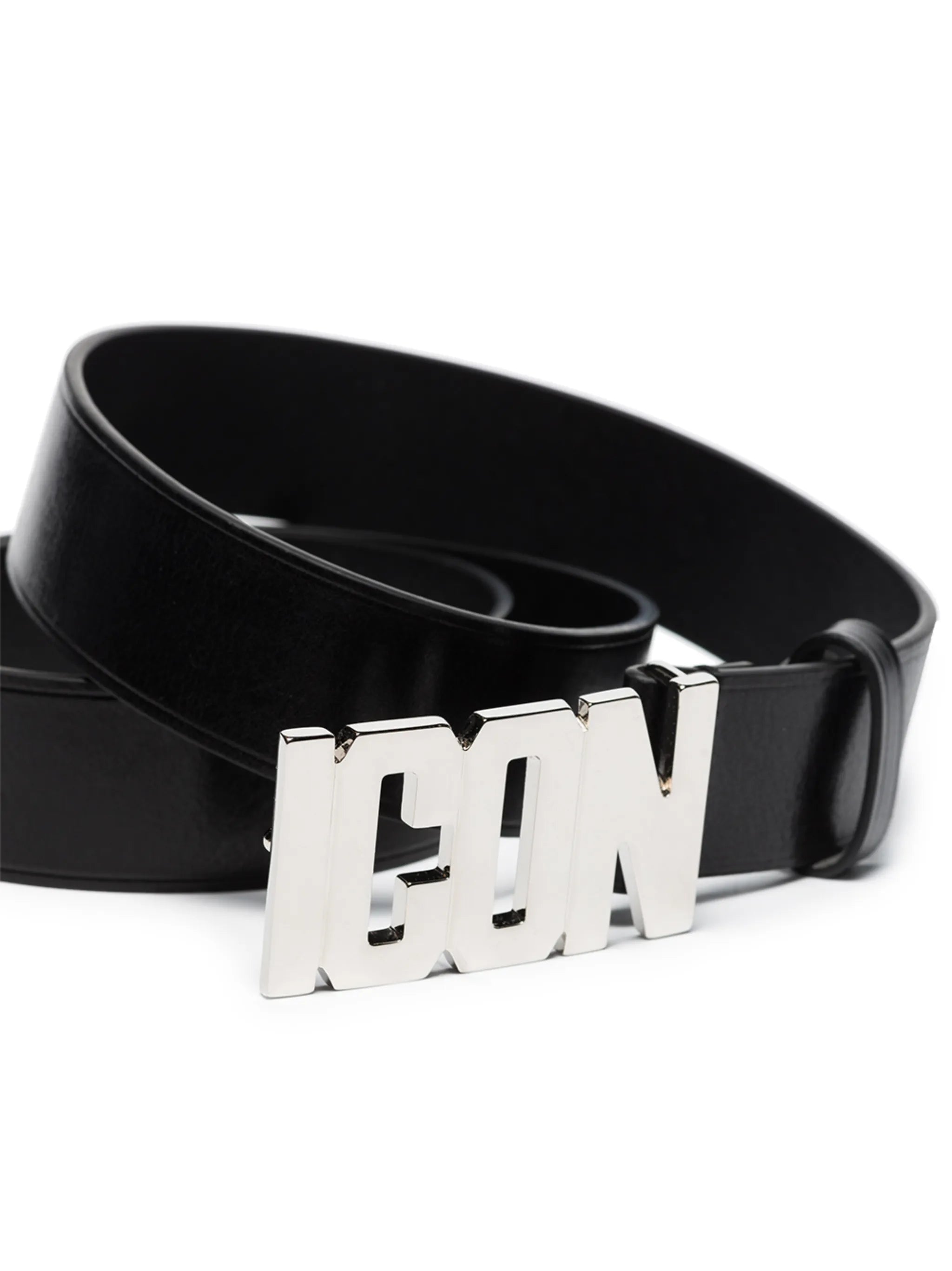 Icon plaque buckle belt