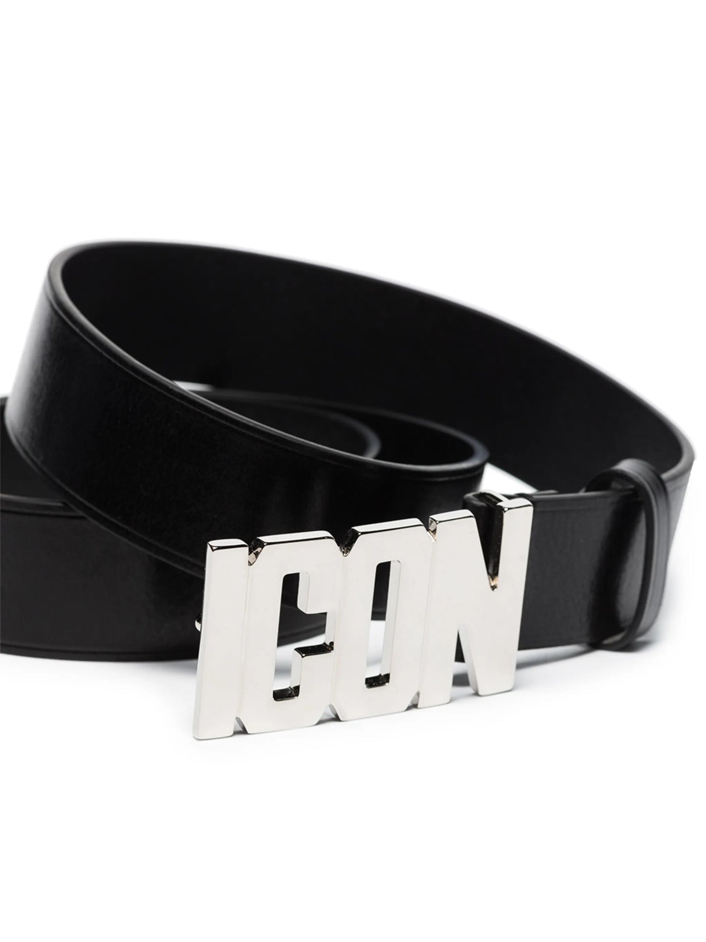 Icon plaque buckle belt