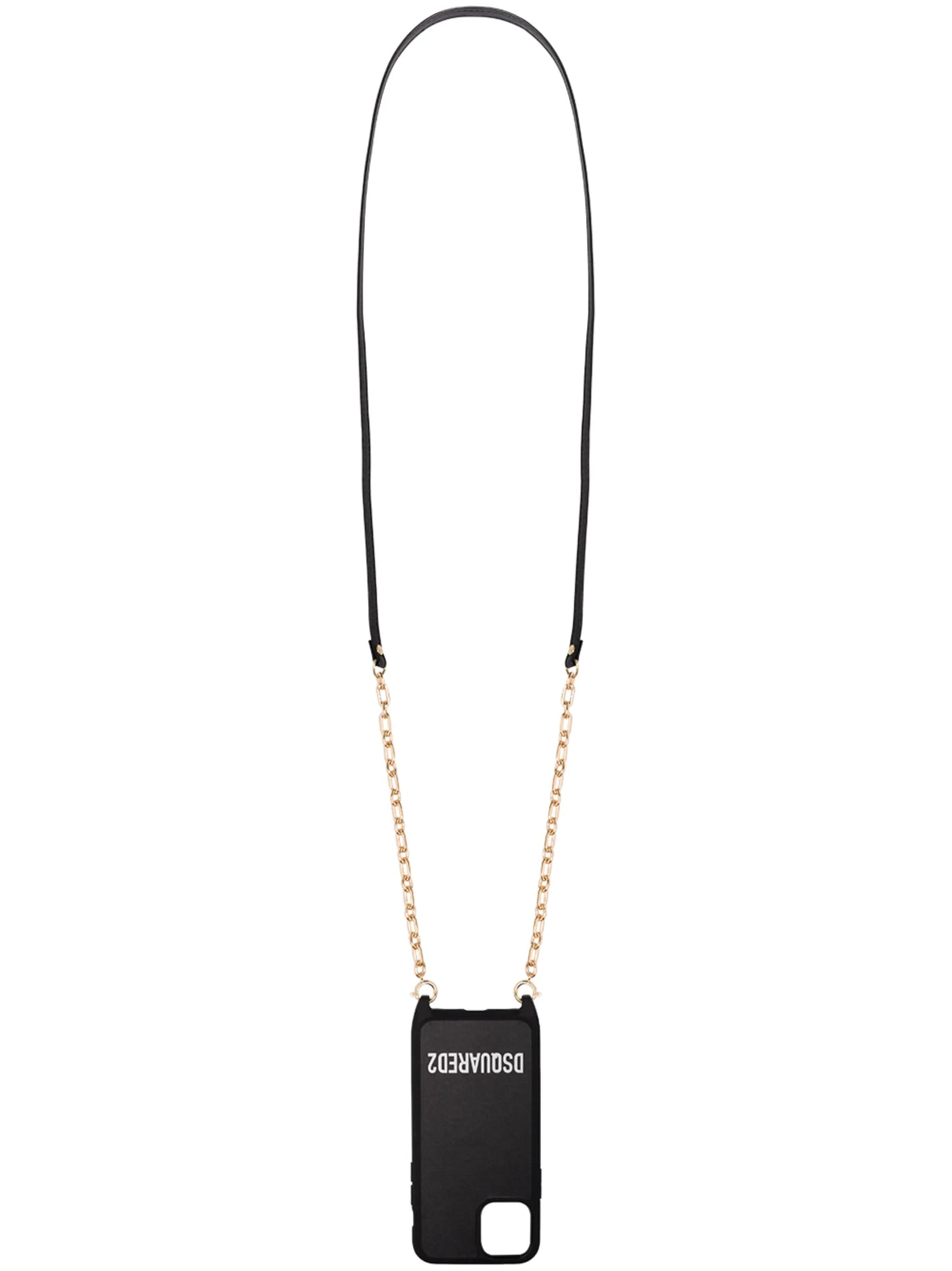 iPhone 11 logo print chain cover