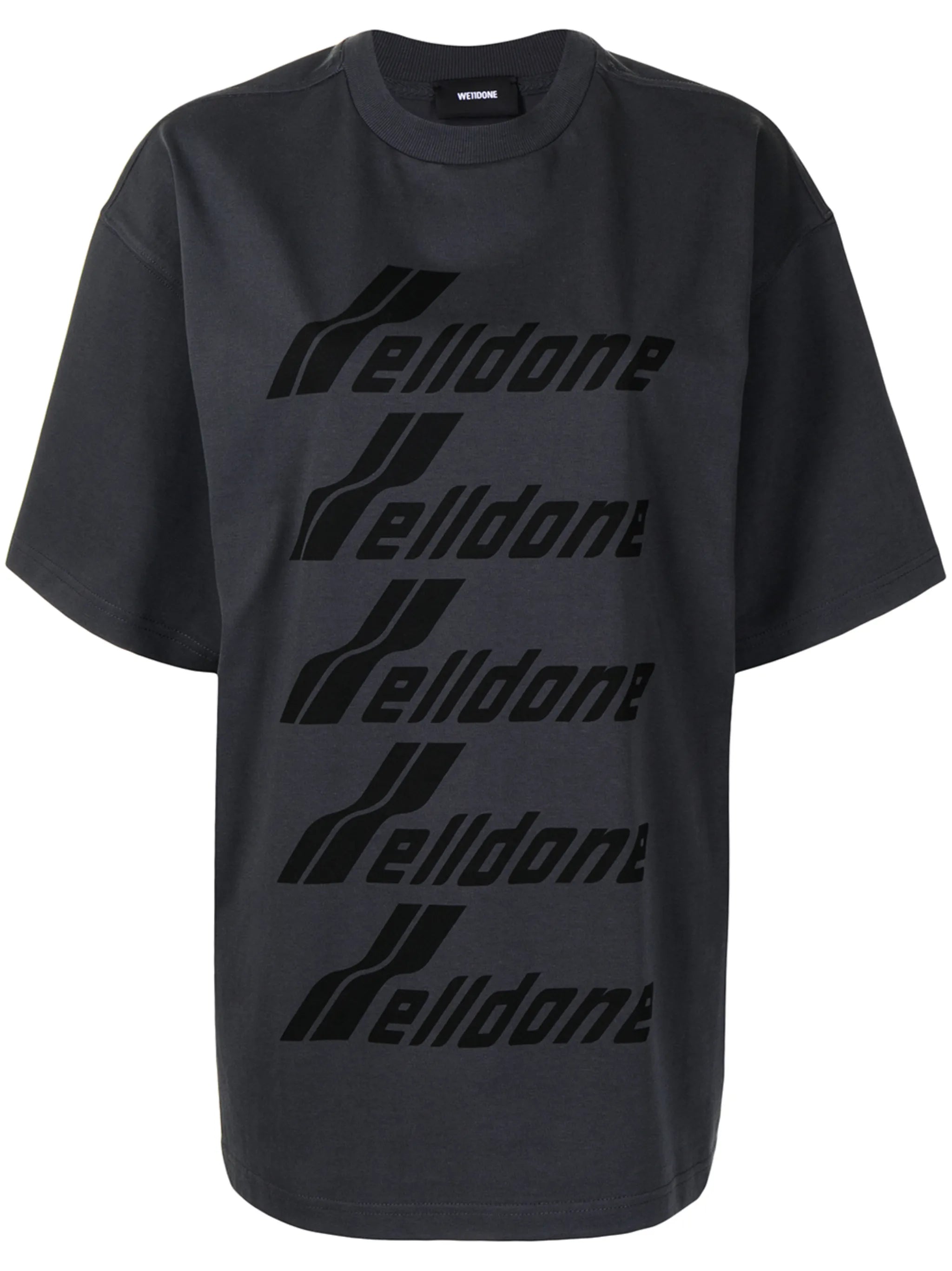 logo-print cotton T-shirt