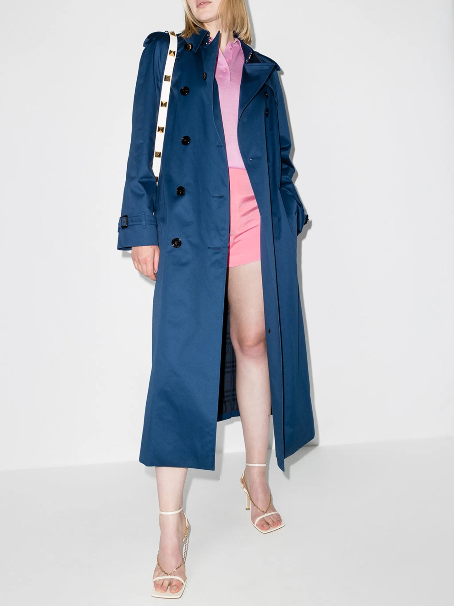 high-rise tailored shorts