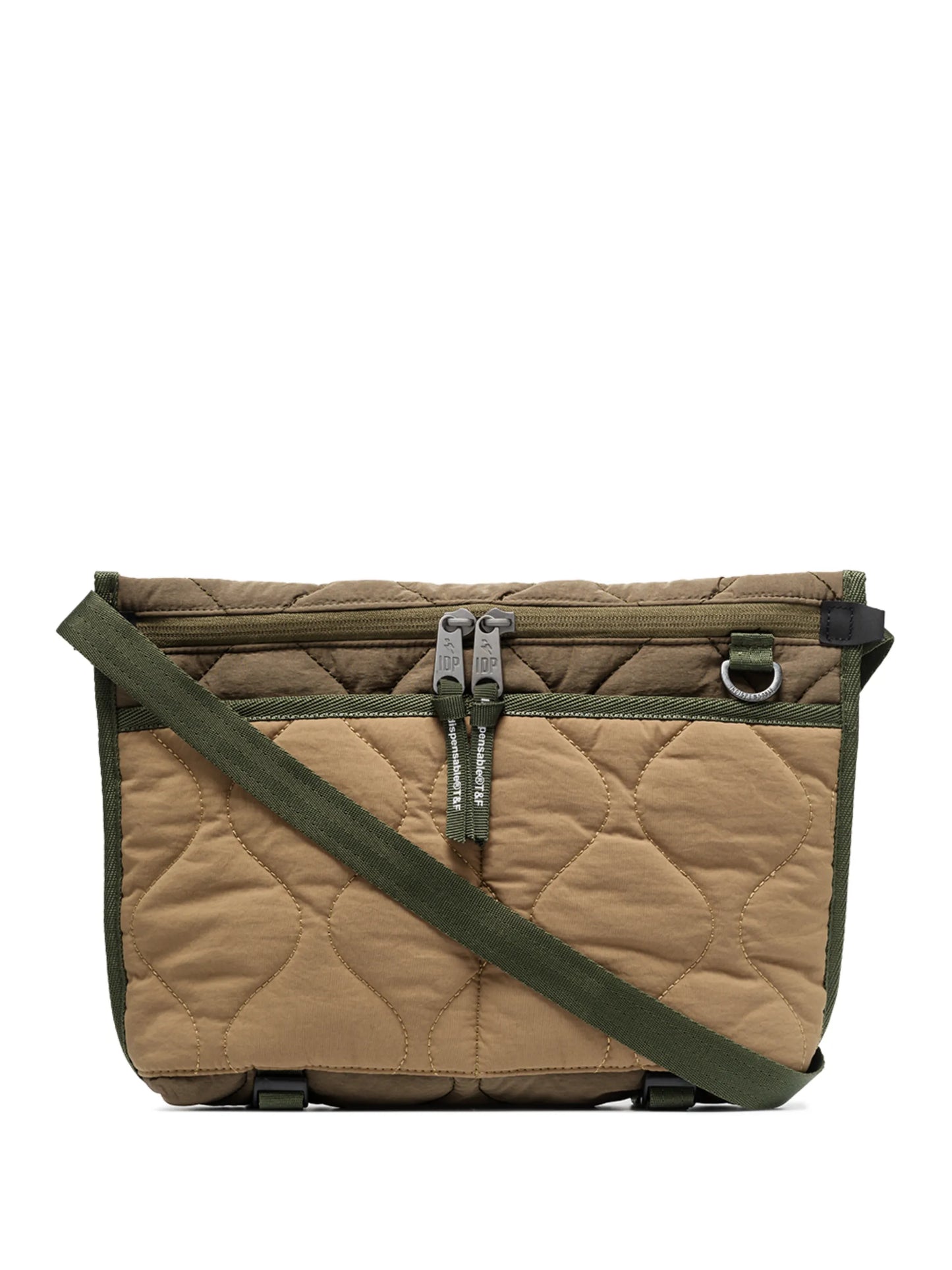 Add quilted shoulder bag