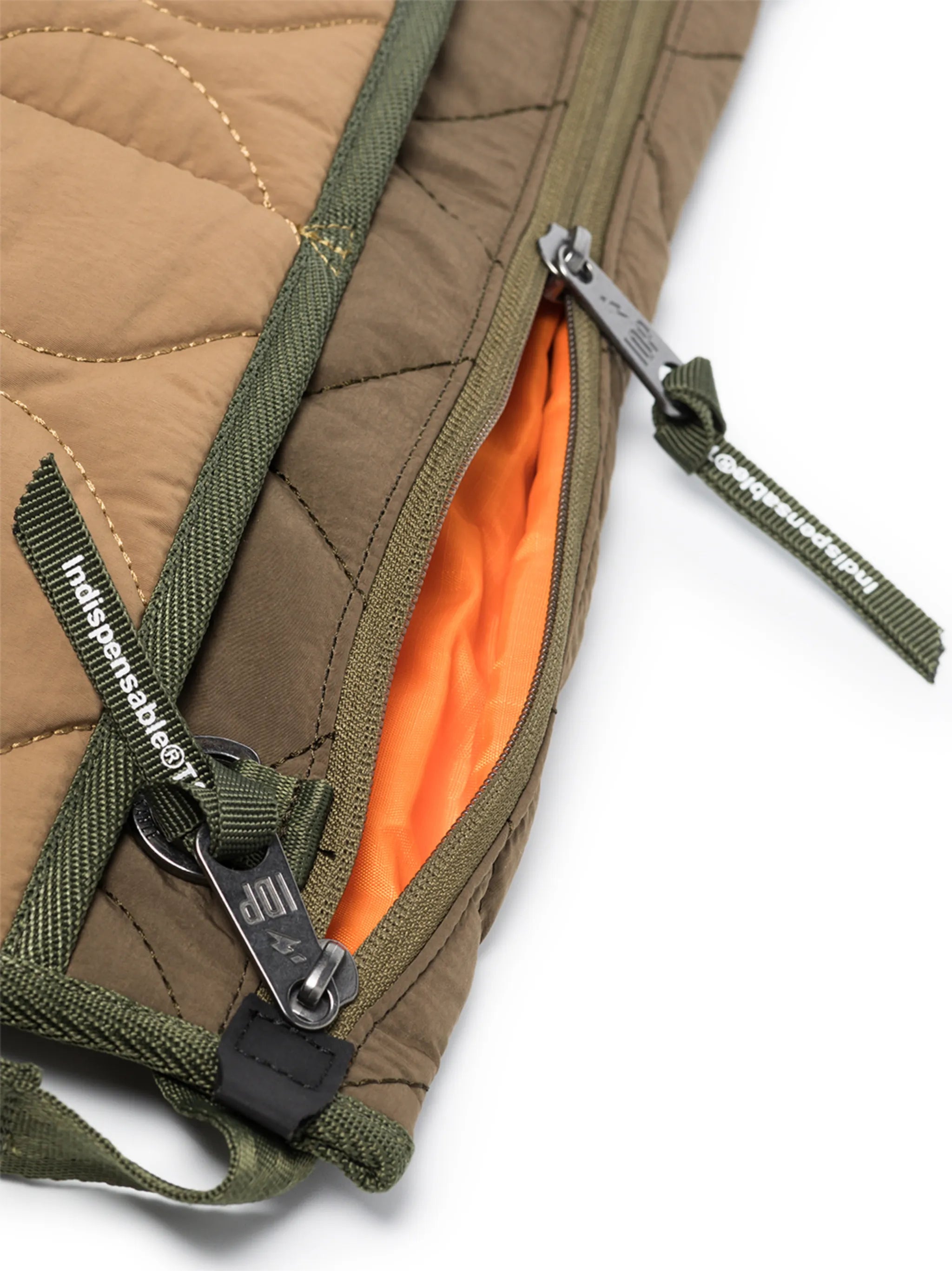 Add quilted shoulder bag
