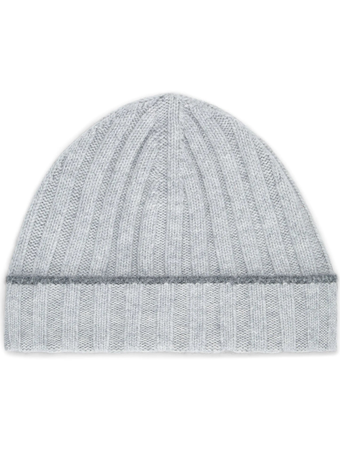 ribbed cashmere beanie