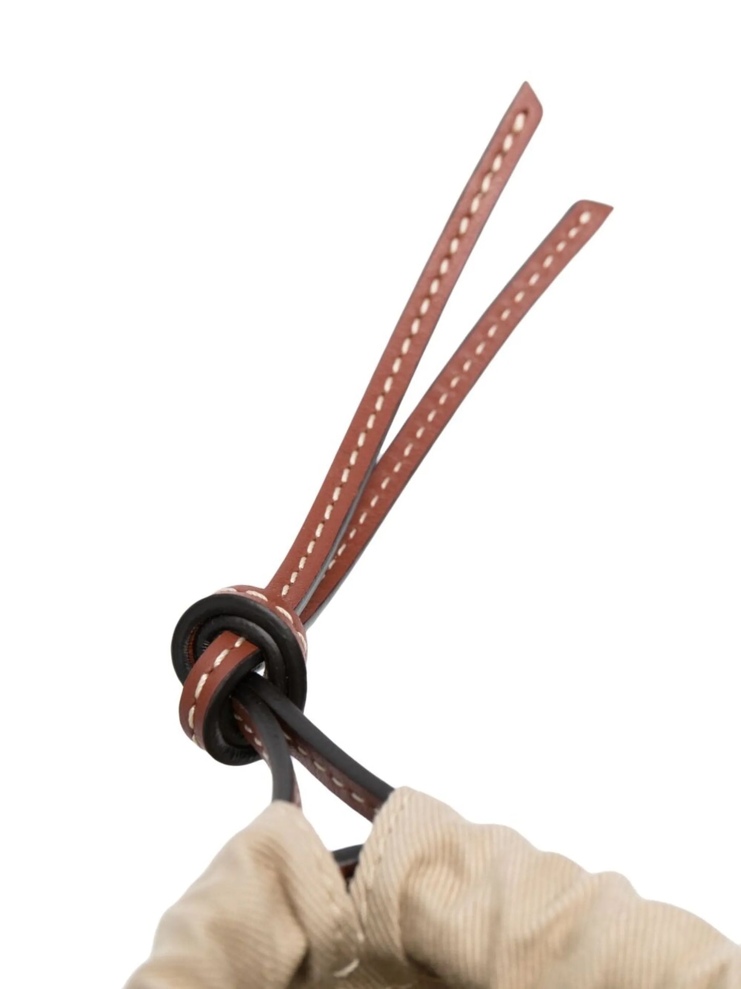 small Woody woven bucket bag