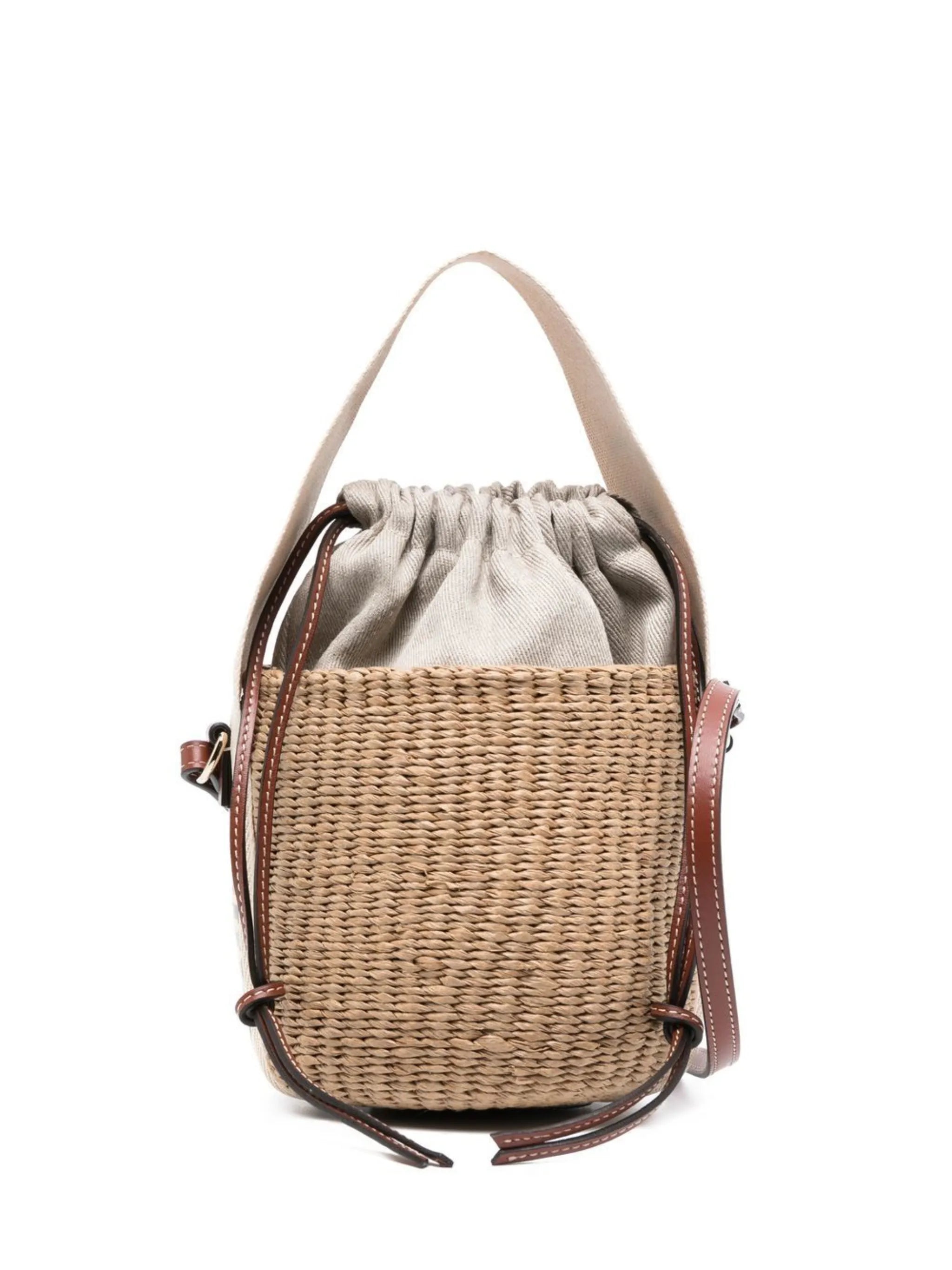 small Woody basket bag