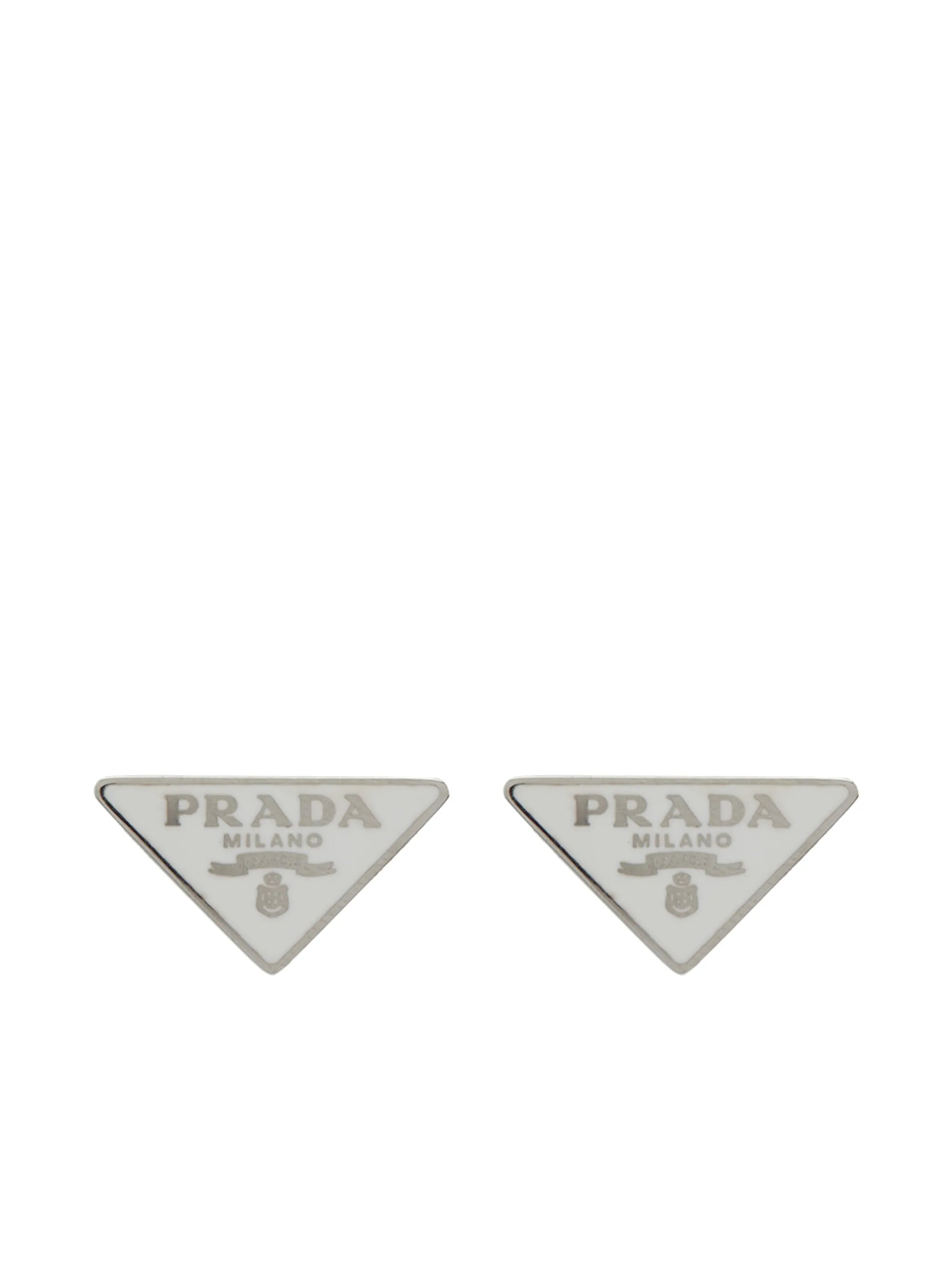 Symbole triangle-logo stud earrings