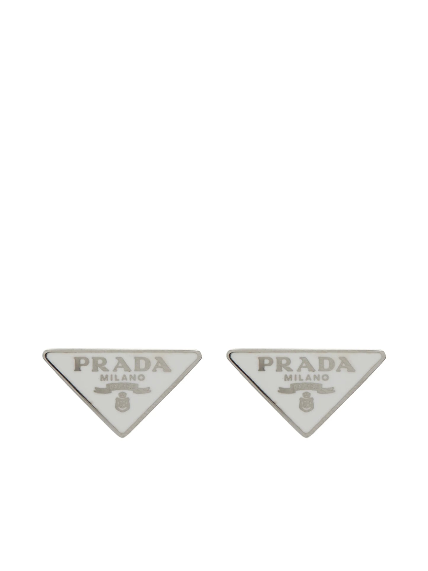 Symbole triangle-logo stud earrings