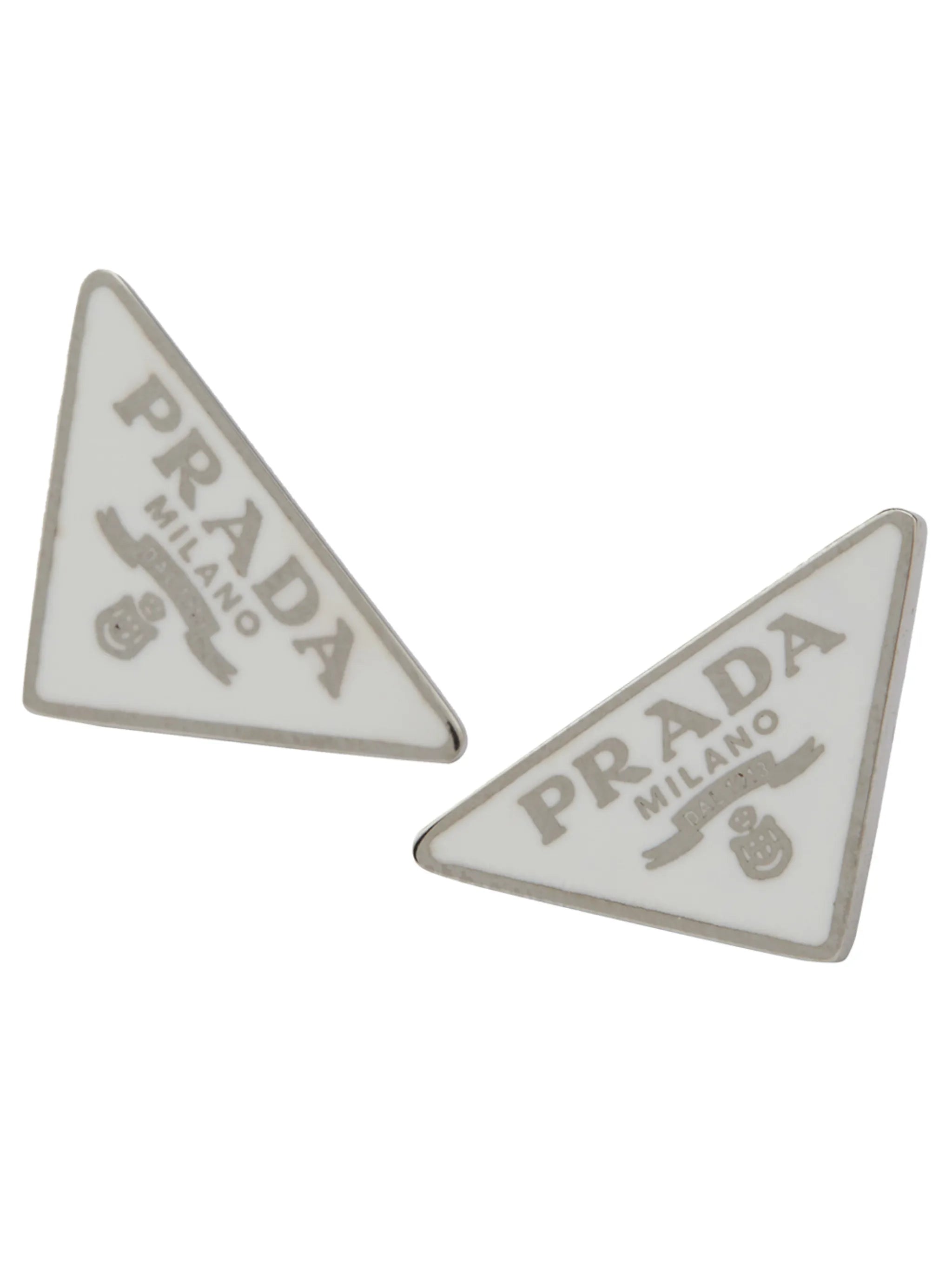 Symbole triangle-logo stud earrings