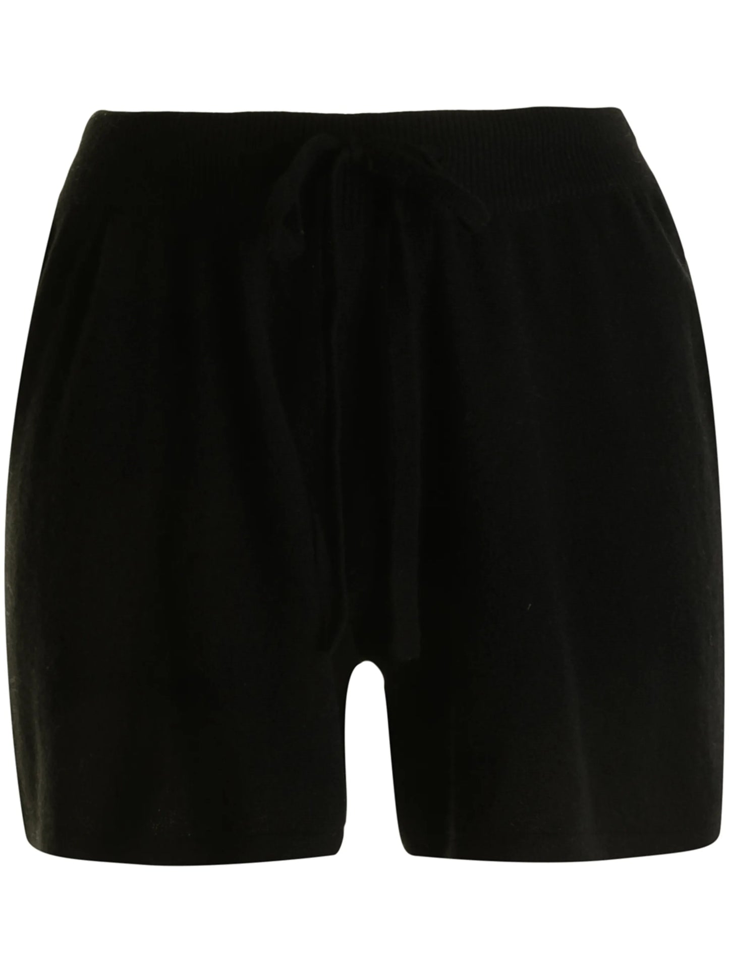 knitted drawstring shorts