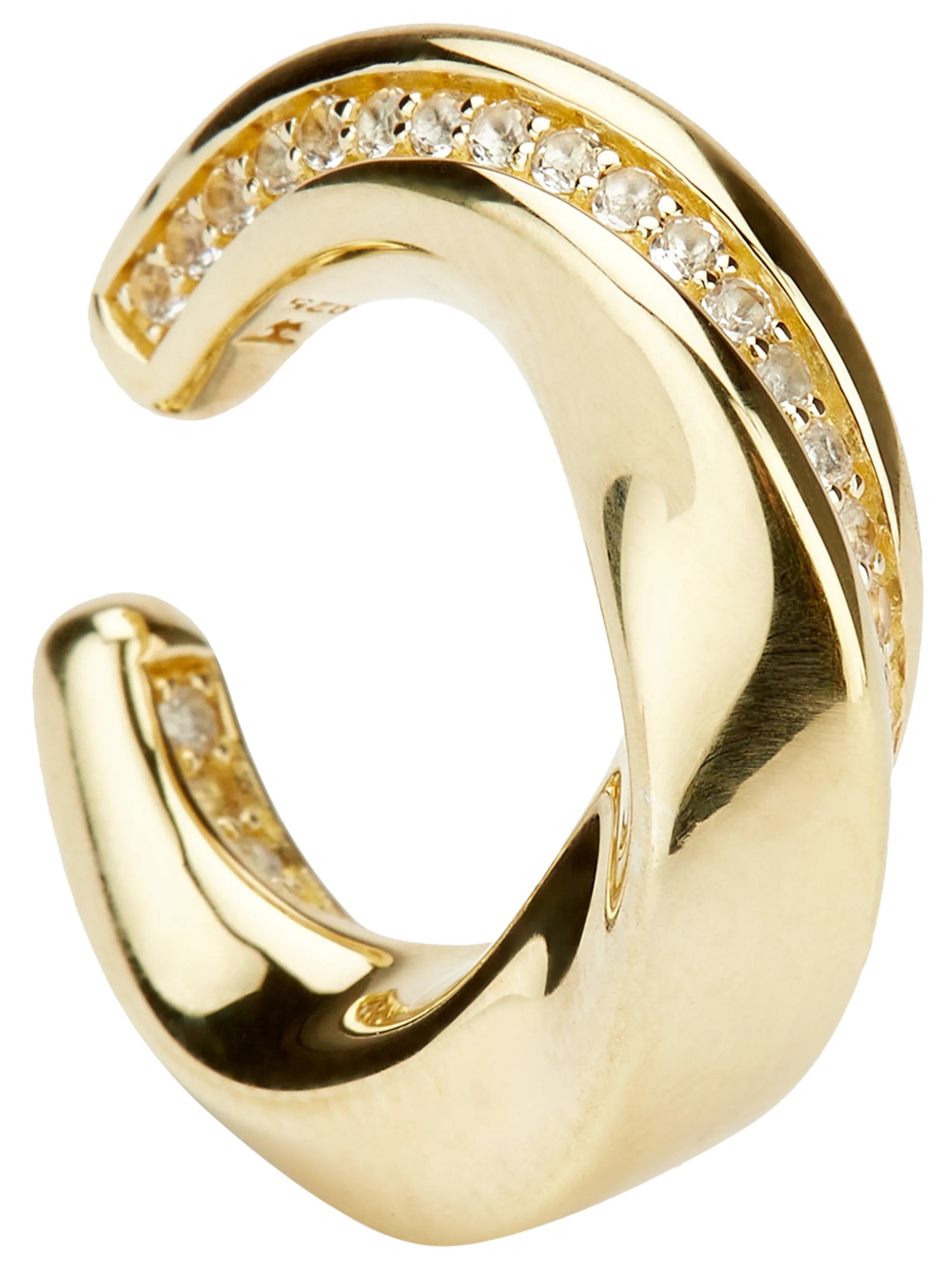 Infinity ear cuff
