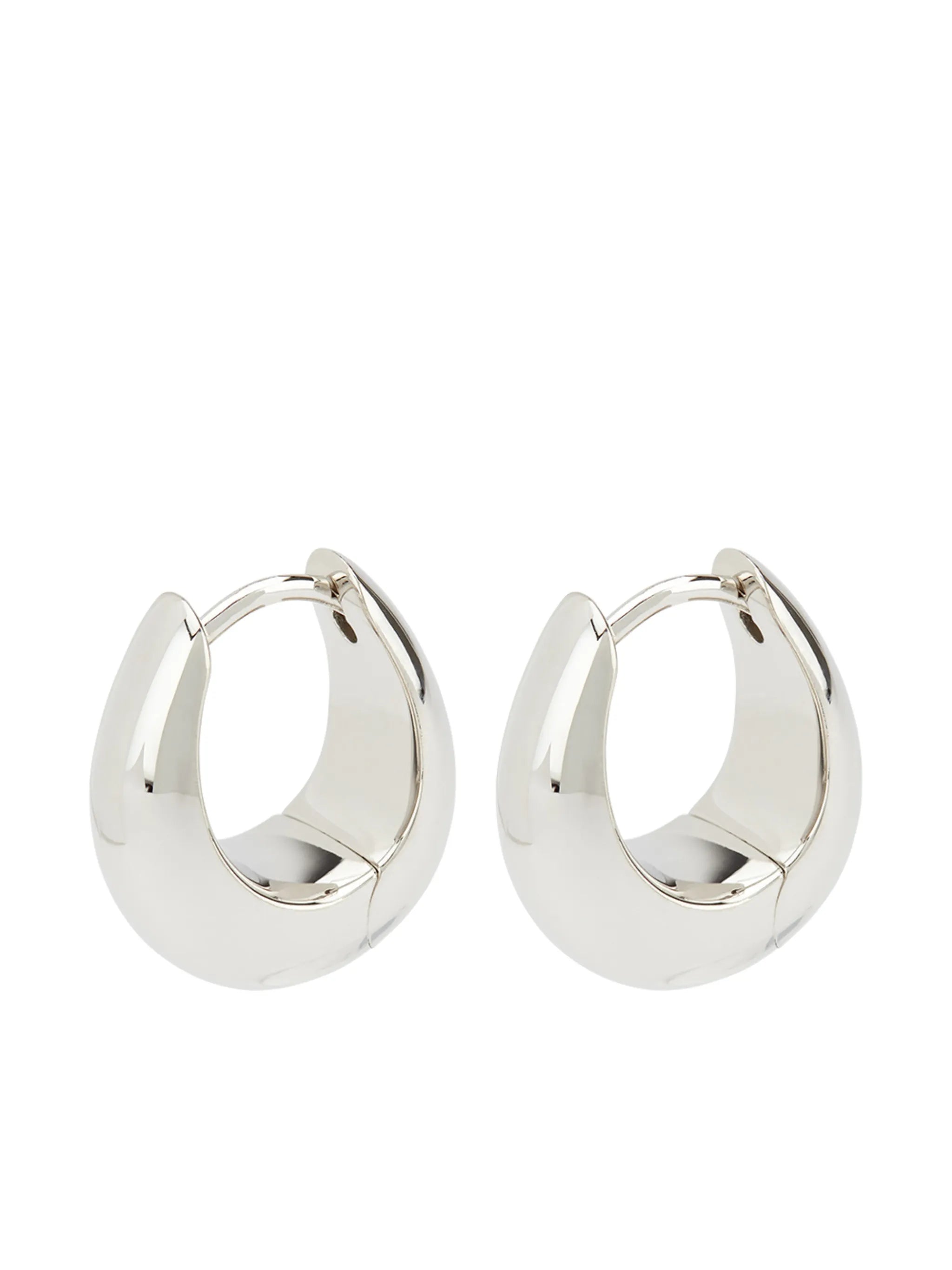 Ice hoop earrings