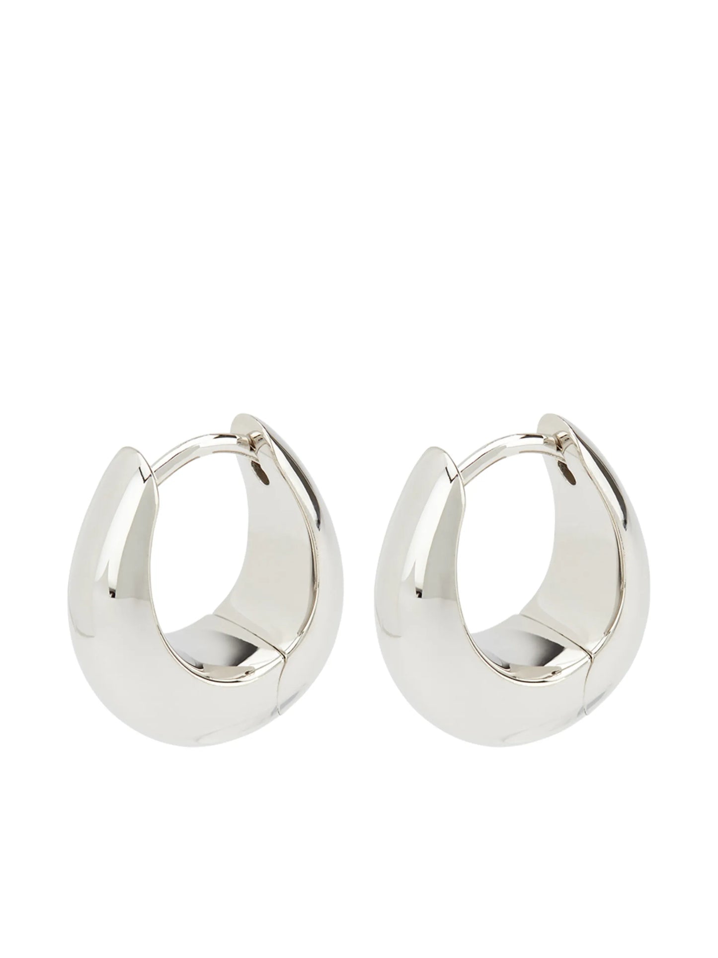 Ice hoop earrings