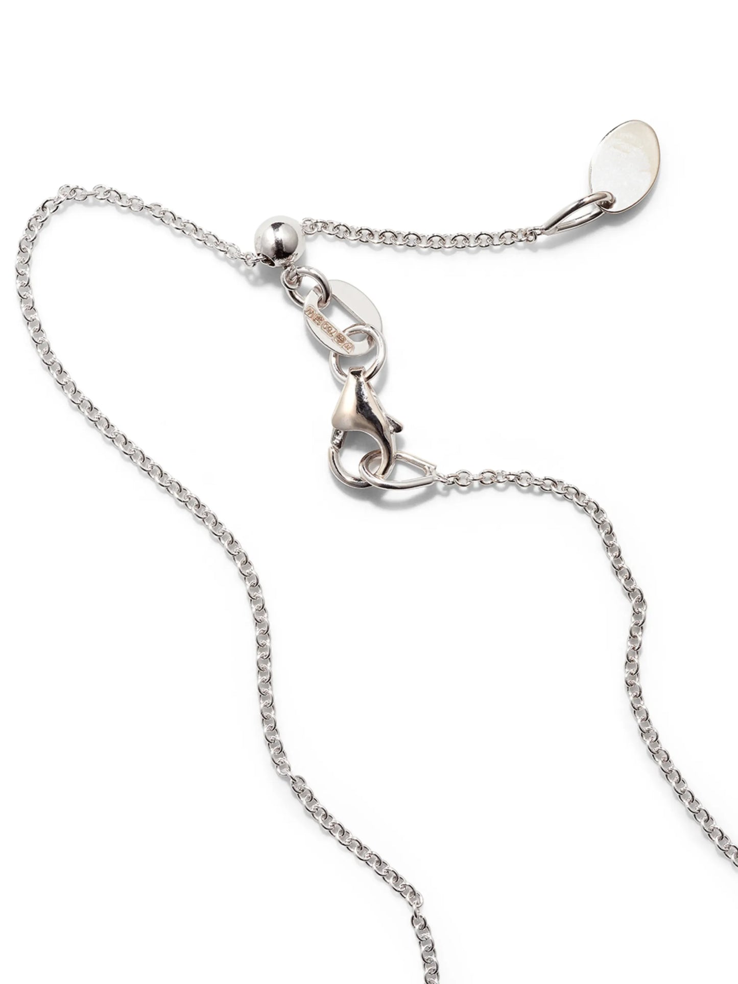 18kt white gold Penelope diamond necklace